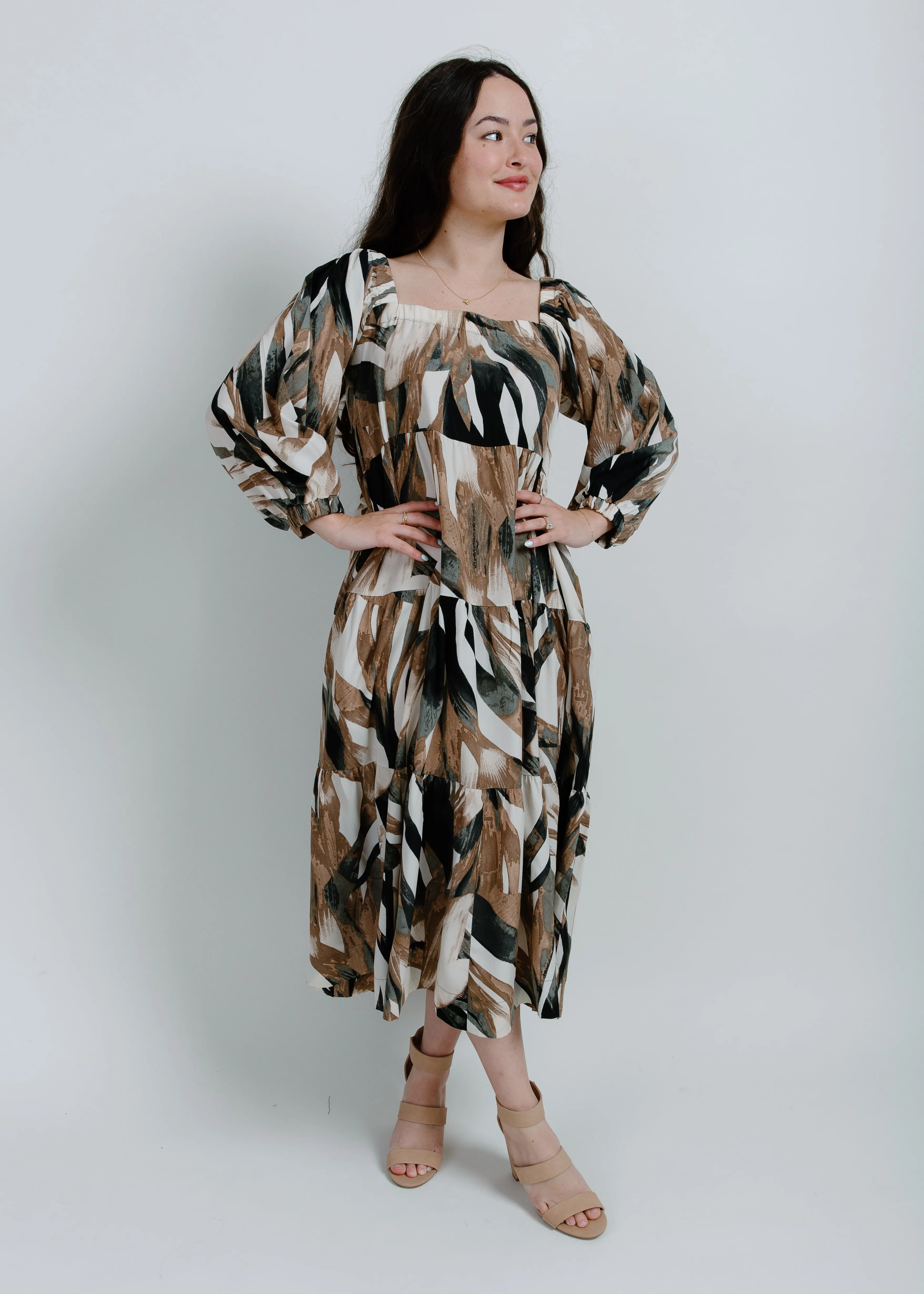 Marlene Printed Dress sold by Vinnie Louise product image thumbnail 4
