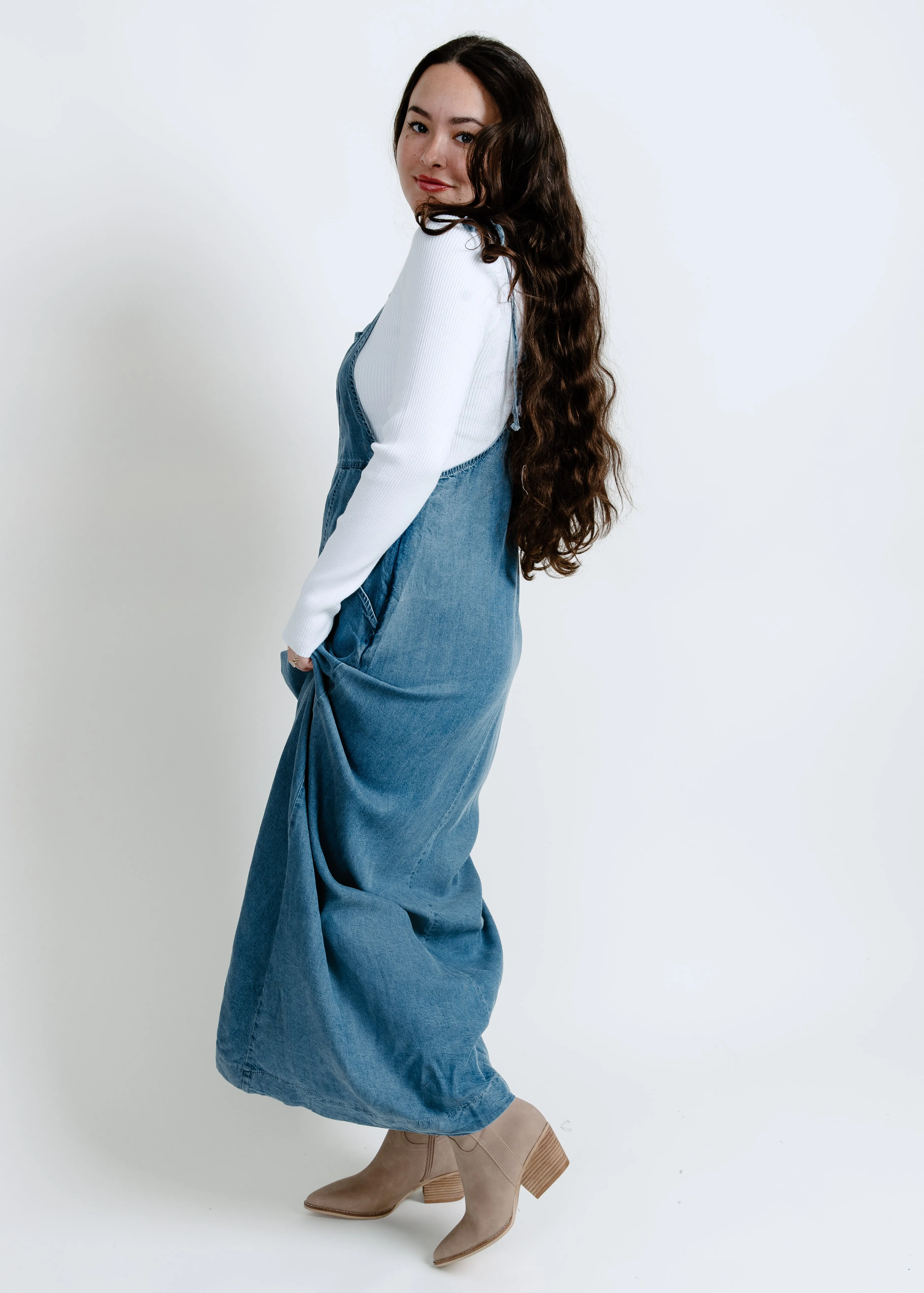 Daisy Tie Shoulder Maxi Dress sold by Vinnie Louise product image thumbnail 2