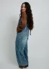 Monica Wide Leg Denim Overalls sold by Vinnie Louise