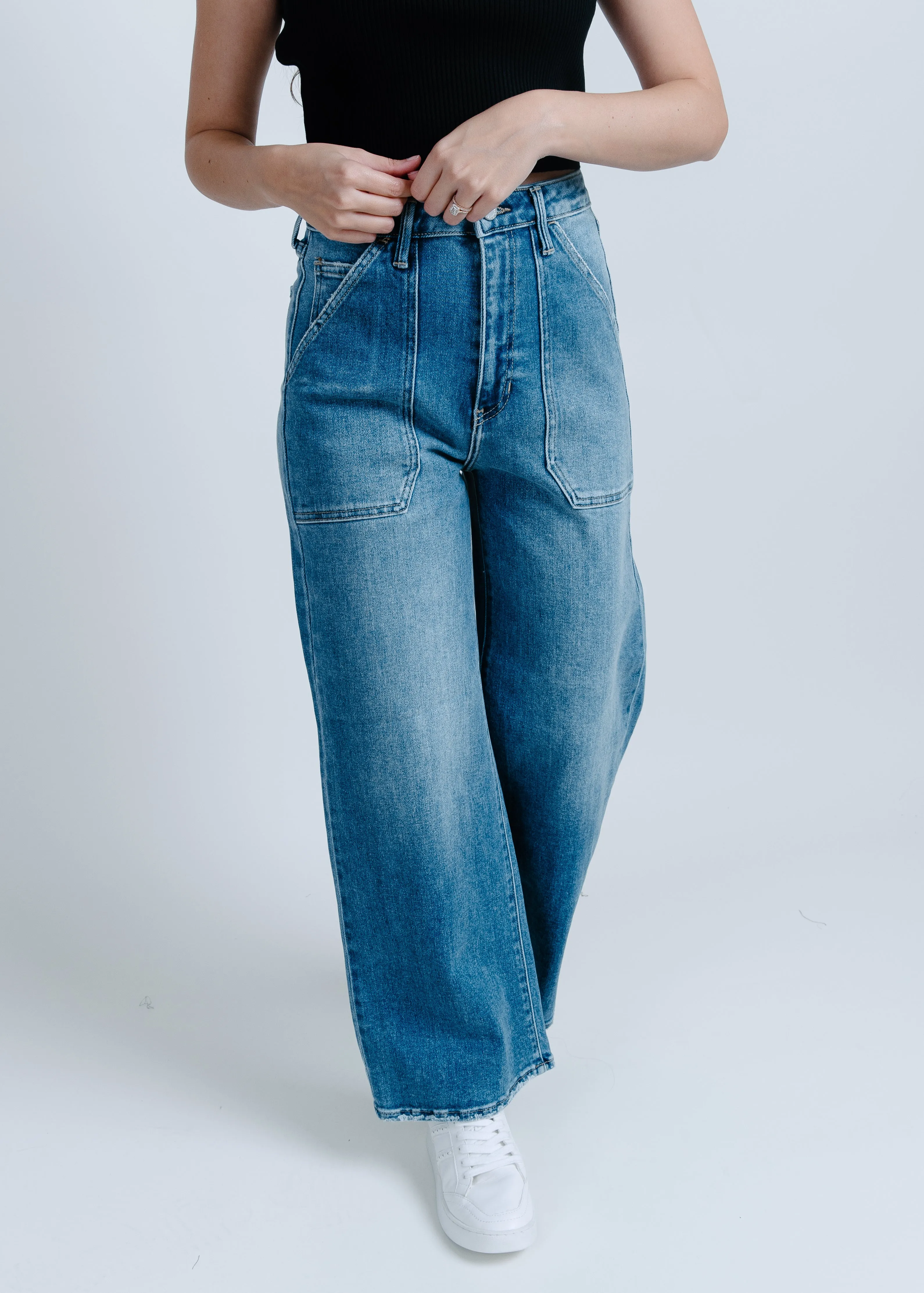 Cleo Wide Leg Cargo Pocket sold by Vinnie Louise product image thumbnail 2