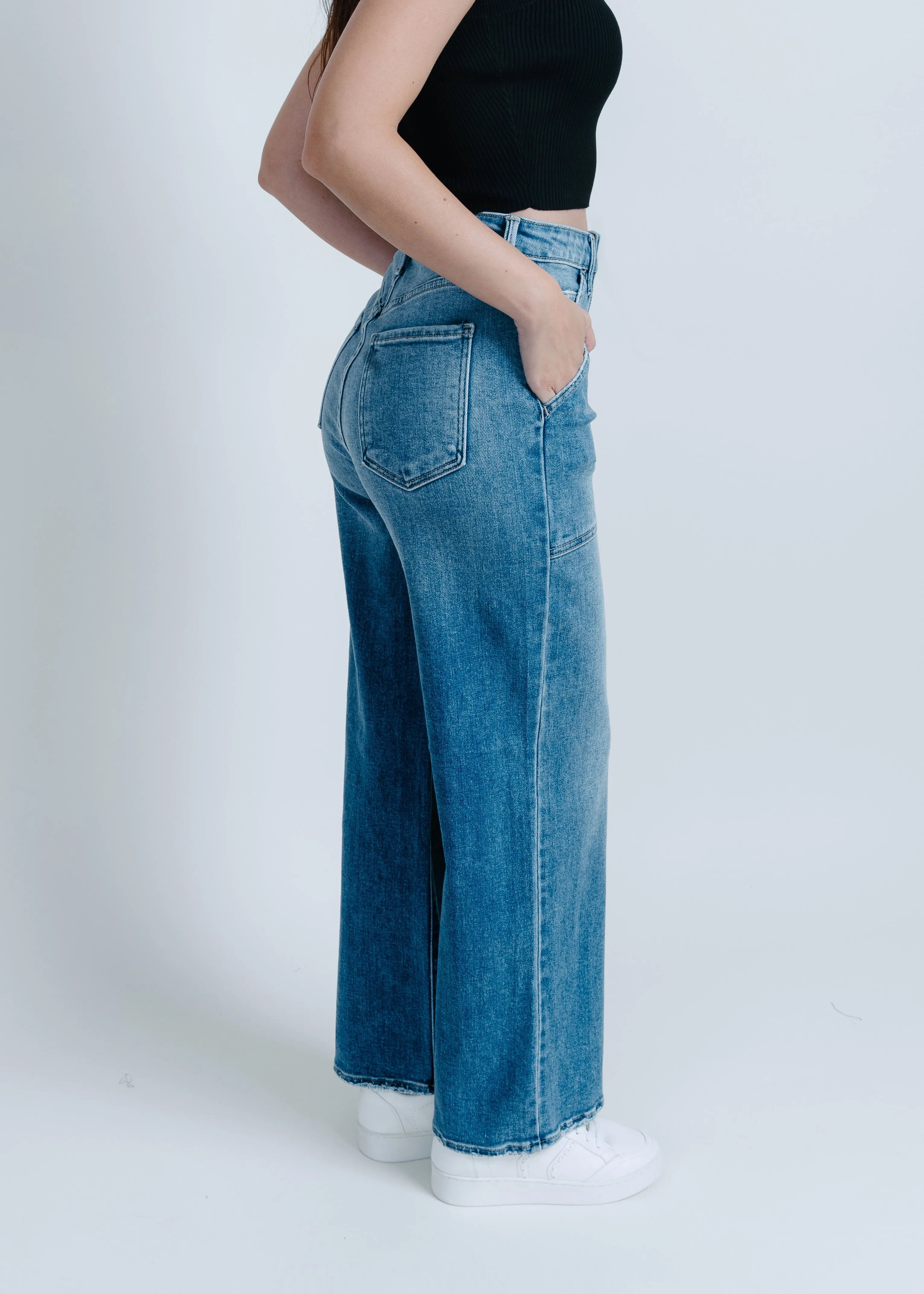 Cleo Wide Leg Cargo Pocket sold by Vinnie Louise product image thumbnail 3