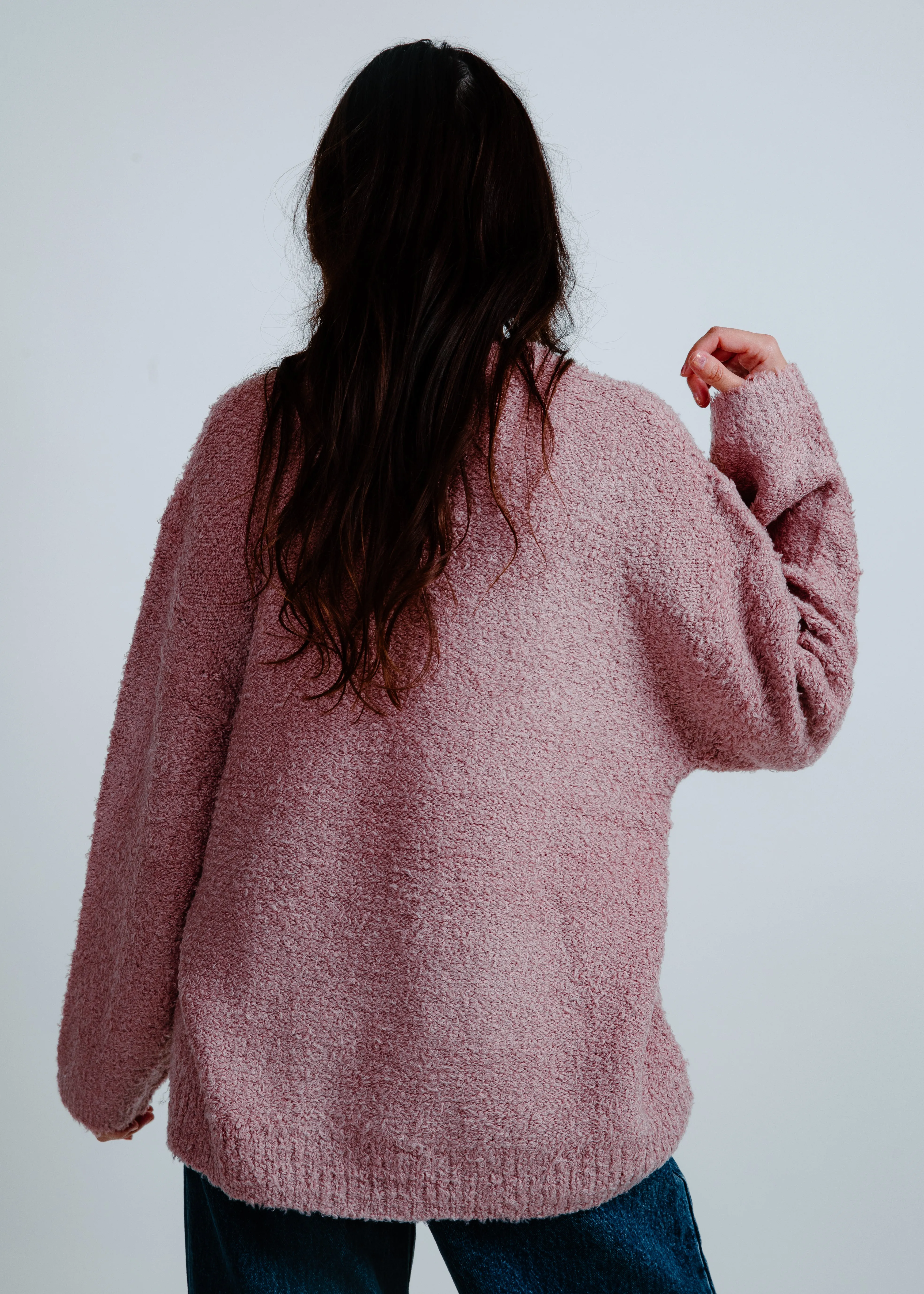 Alpine Cozy Crew Neck Sweater - Rose Wood sold by Vinnie Louise product image thumbnail 3