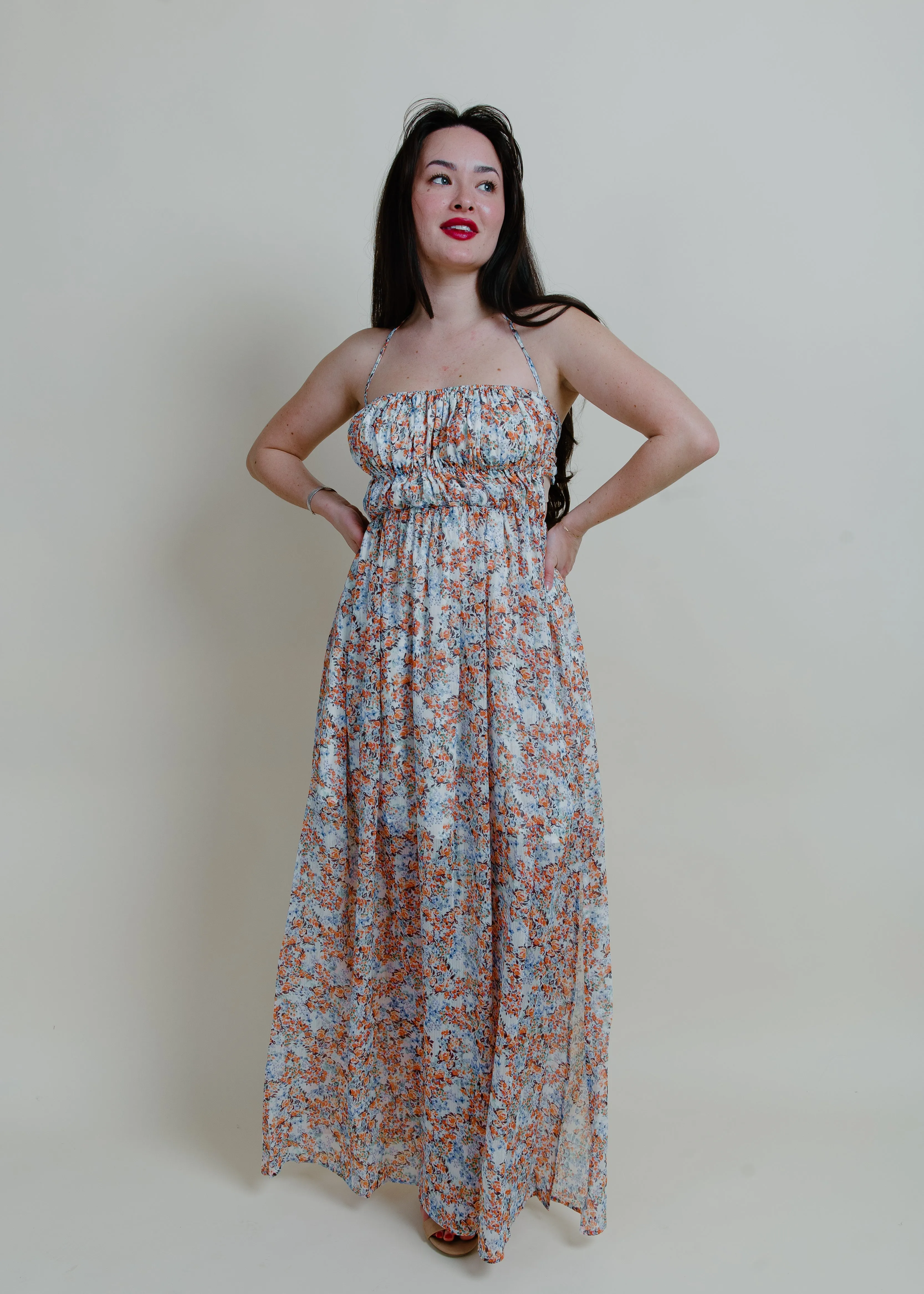 This Girl Floral Maxi Dress sold by Vinnie Louise product image thumbnail 4