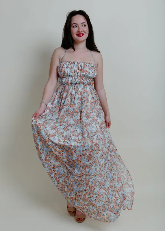 This Girl Floral Maxi Dress sold by Vinnie Louise