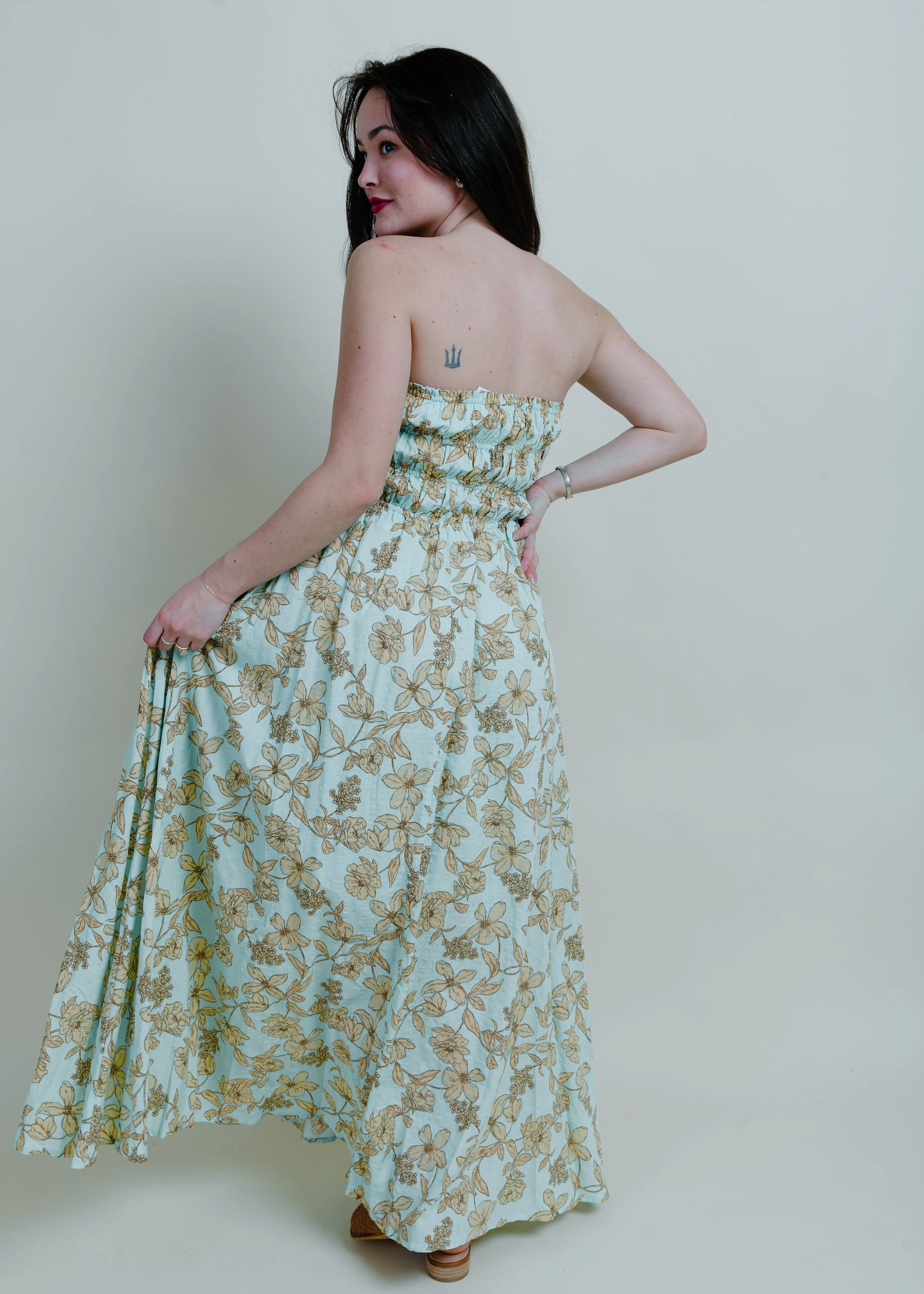 Donna Strapless Maxi Dress sold by Vinnie Louise product image thumbnail 3