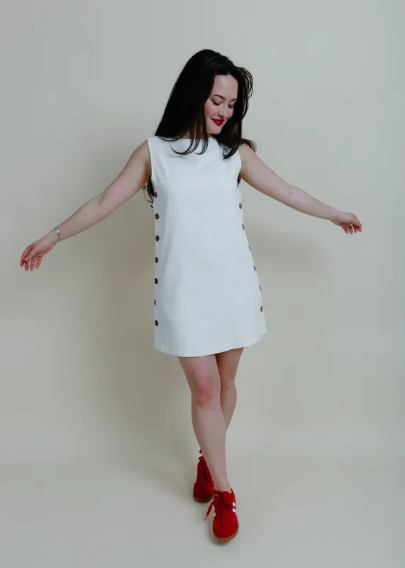 Annabella Mini Dress - White sold by Vinnie Louise