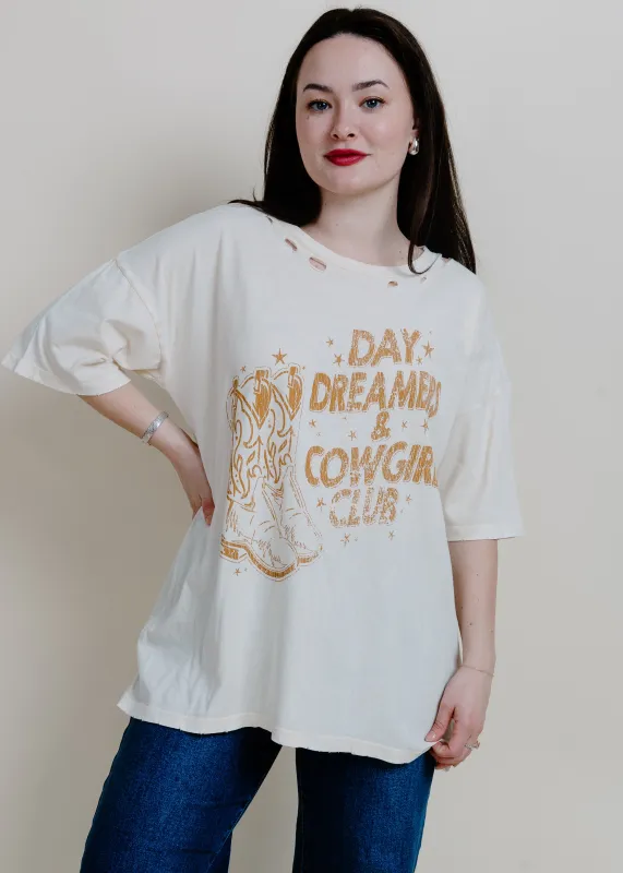 Day Dreaming Cowgirl Tee sold by Vinnie Louise