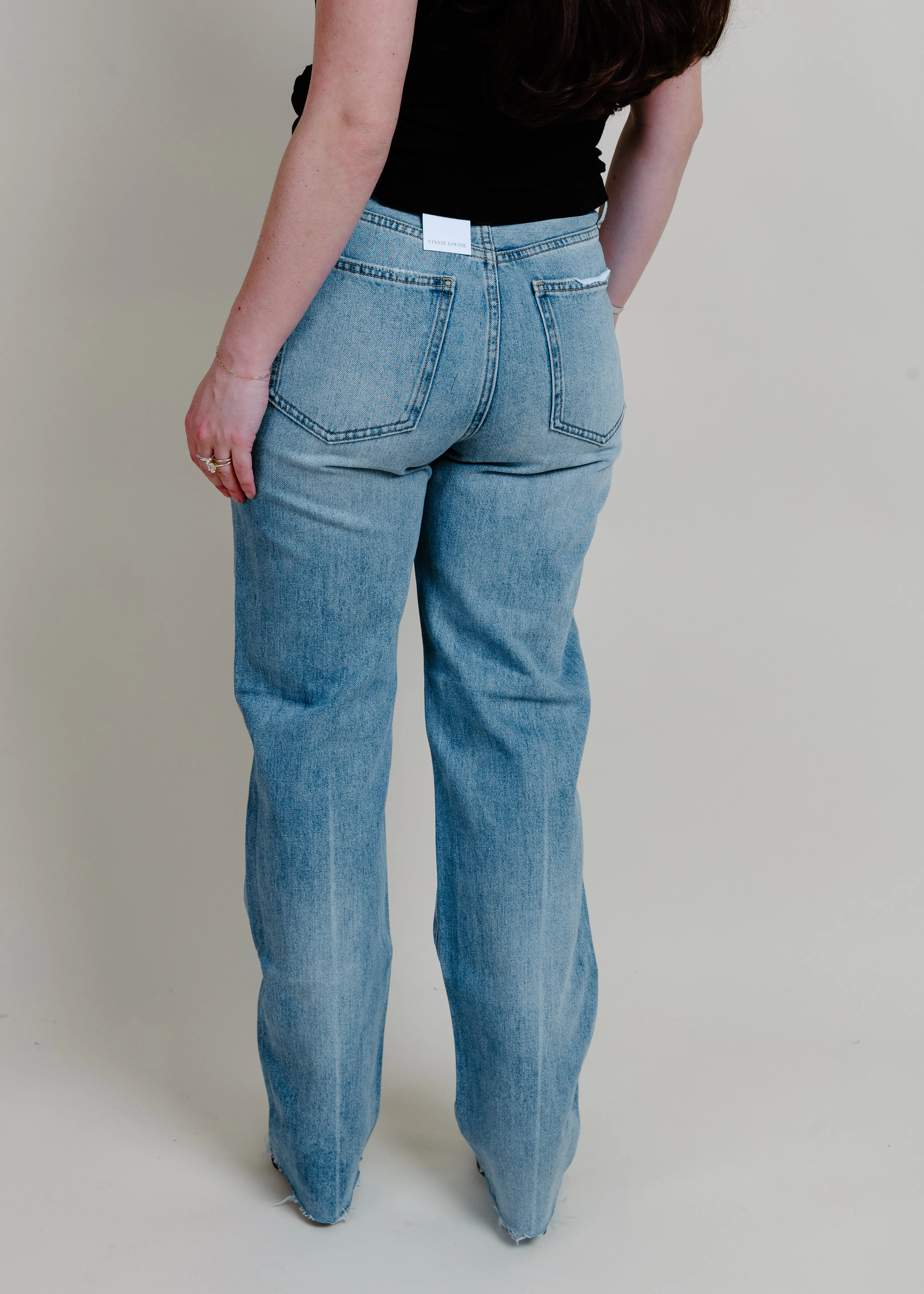 Cassie High Rise Straight - Savy Vintage sold by Vinnie Louise product image thumbnail 3