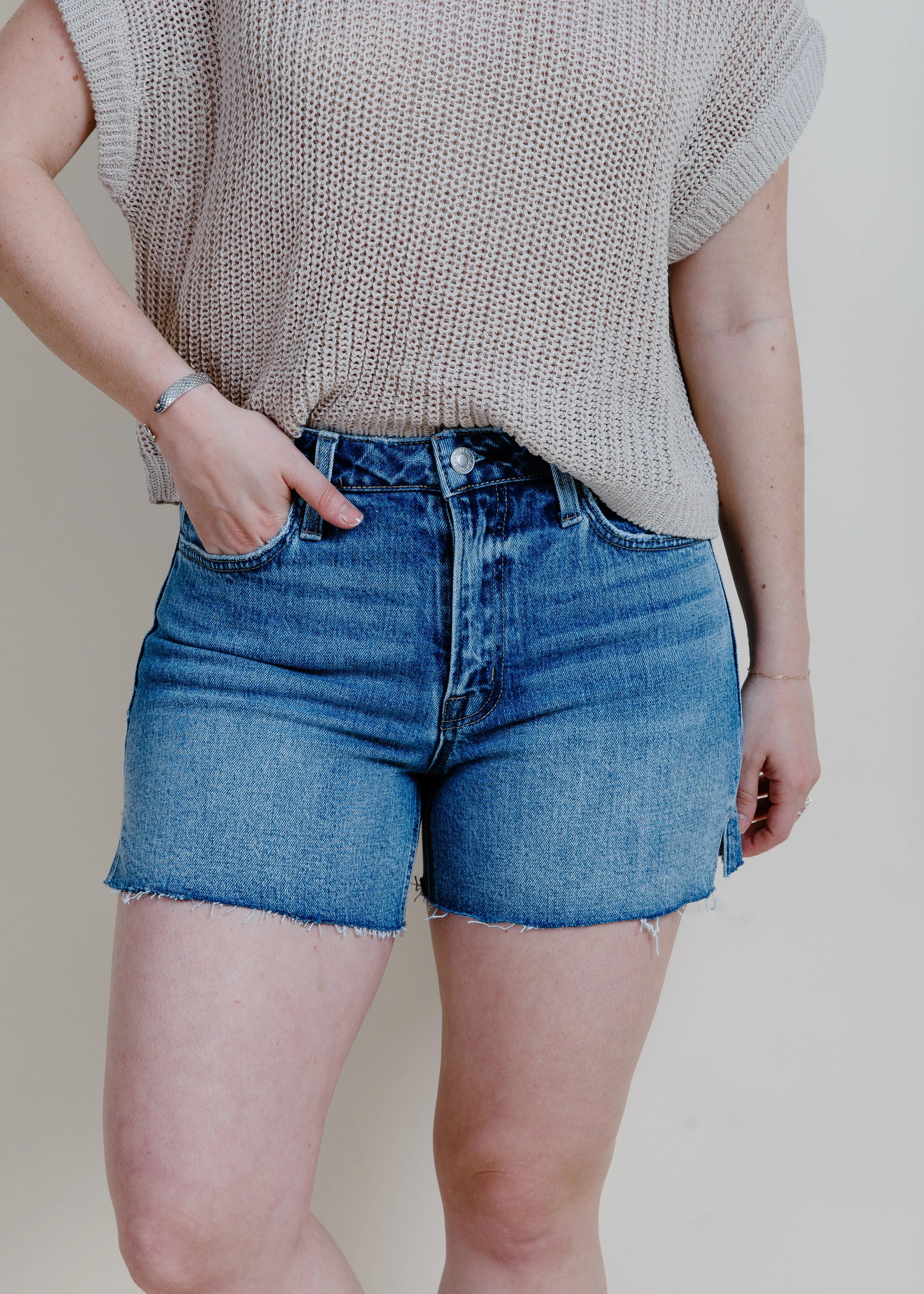 Adia Cut Off Shorts sold by Vinnie Louise product image thumbnail 4