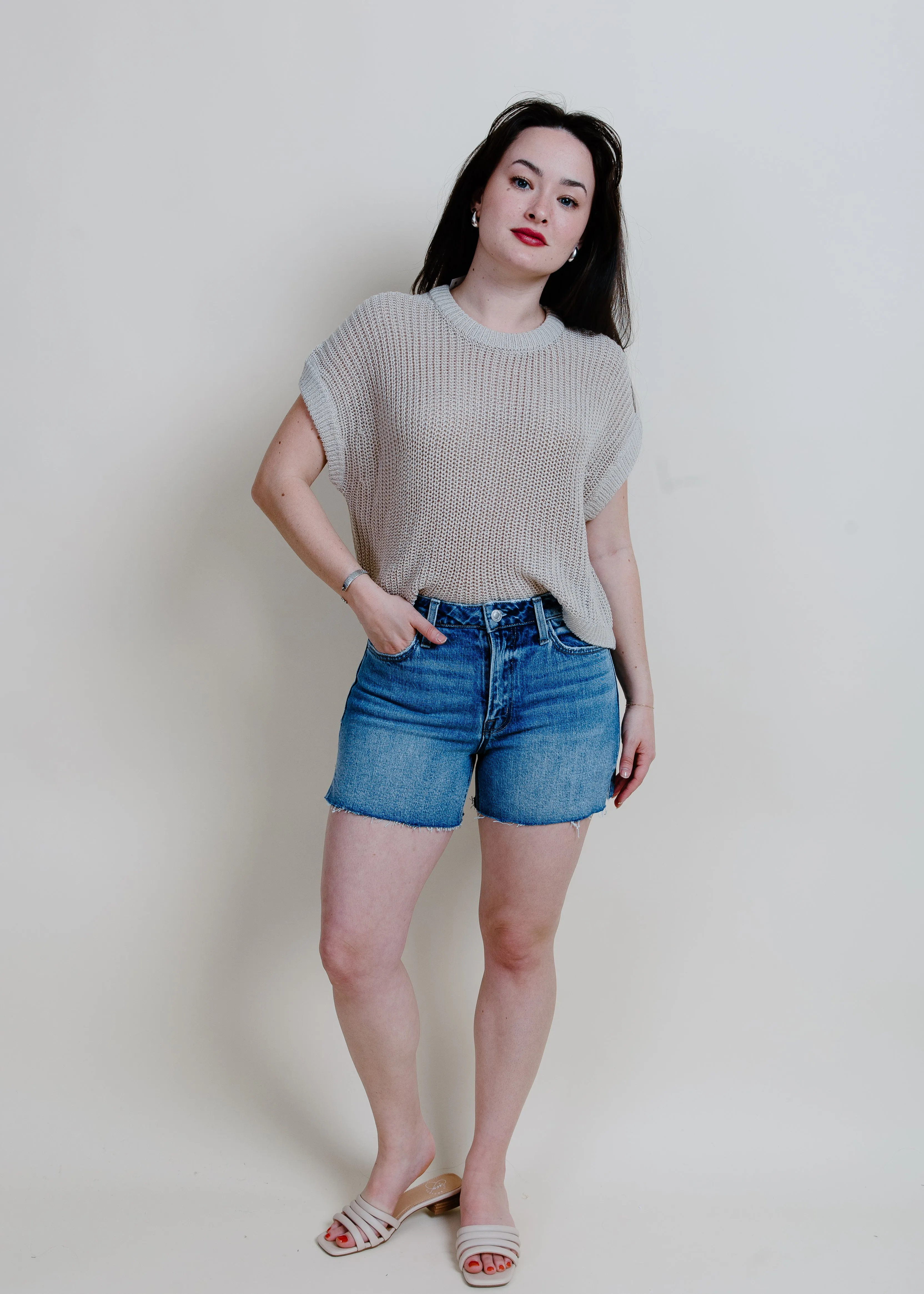 Adia Cut Off Shorts sold by Vinnie Louise