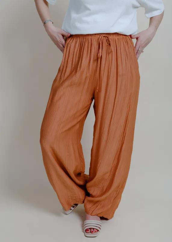 Ember Sun Pants - Red Orange sold by Vinnie Louise