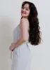 Ashlynn Wide Leg Jumpsuit - Natural sold by Vinnie Louise