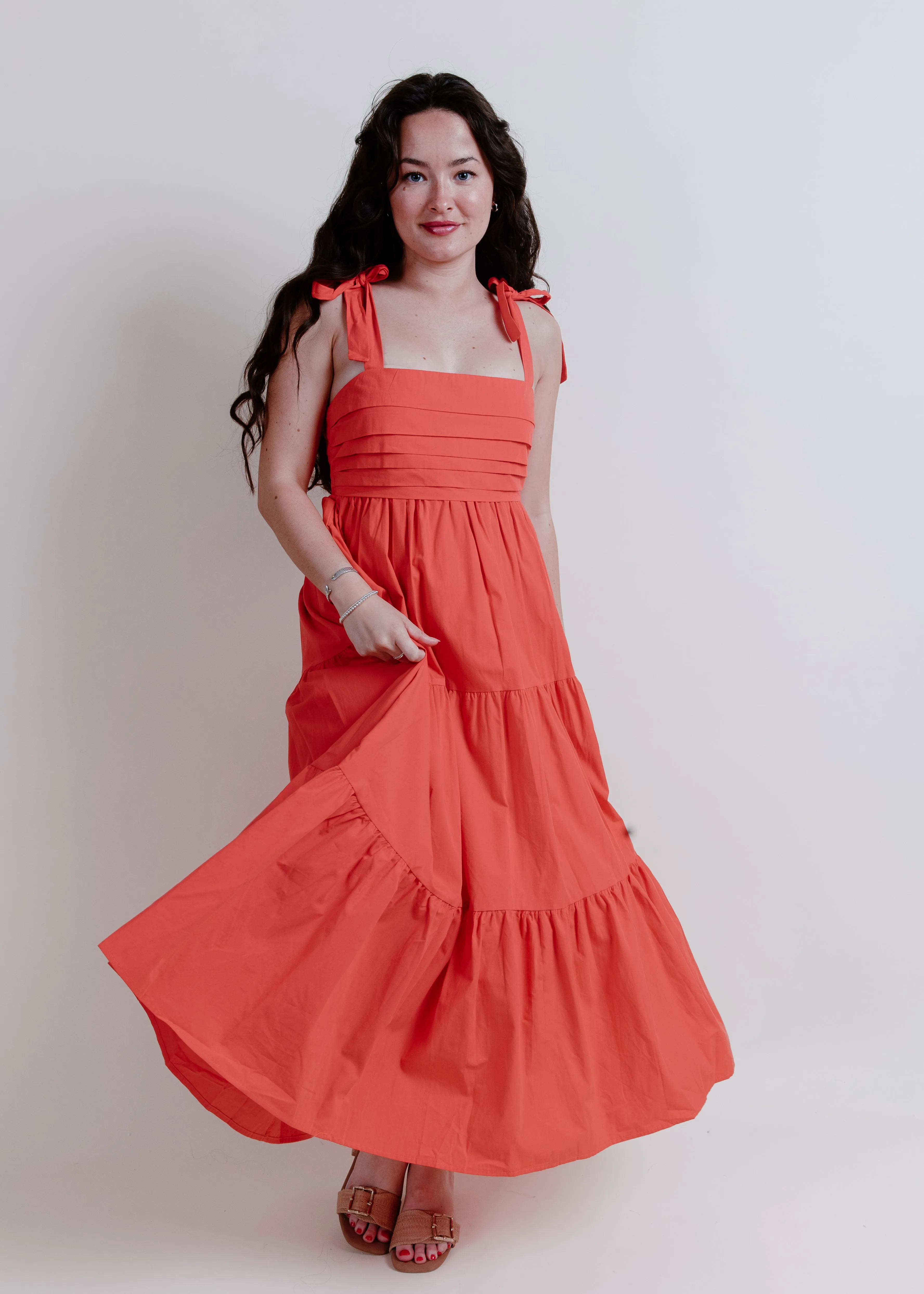 Garden Party Midi Dress - Poppy sold by Vinnie Louise product image thumbnail 2