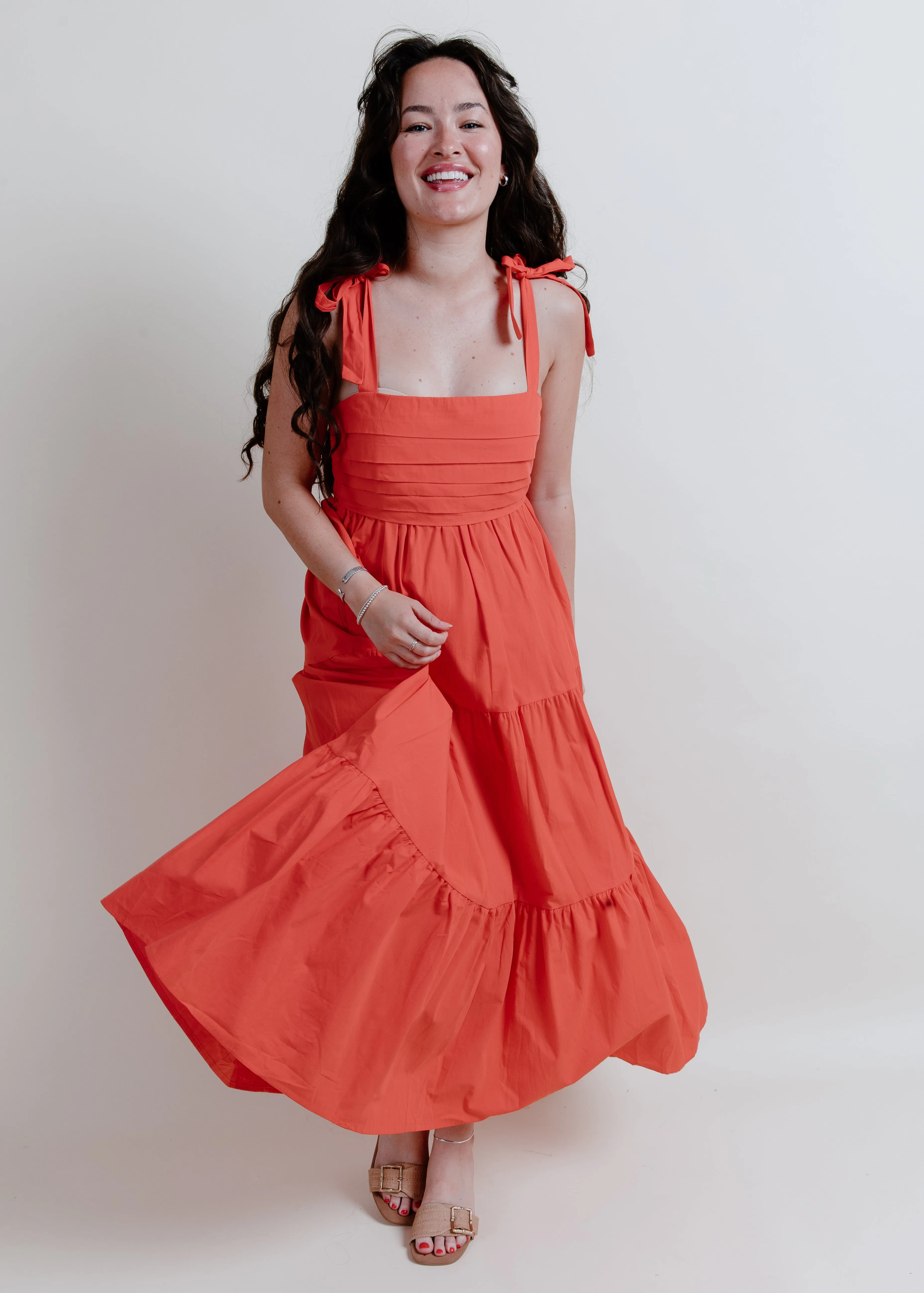 Garden Party Midi Dress - Poppy sold by Vinnie Louise product image thumbnail 5