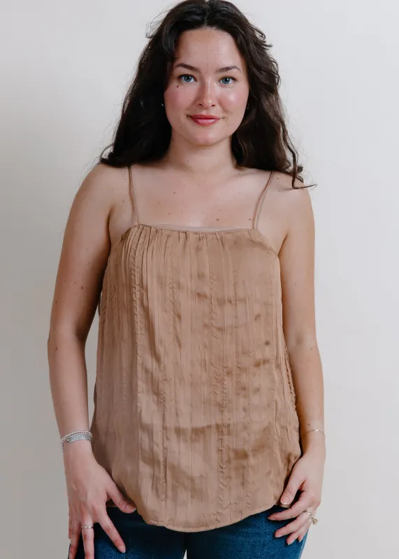 Lindsey Top - Tan sold by Vinnie Louise