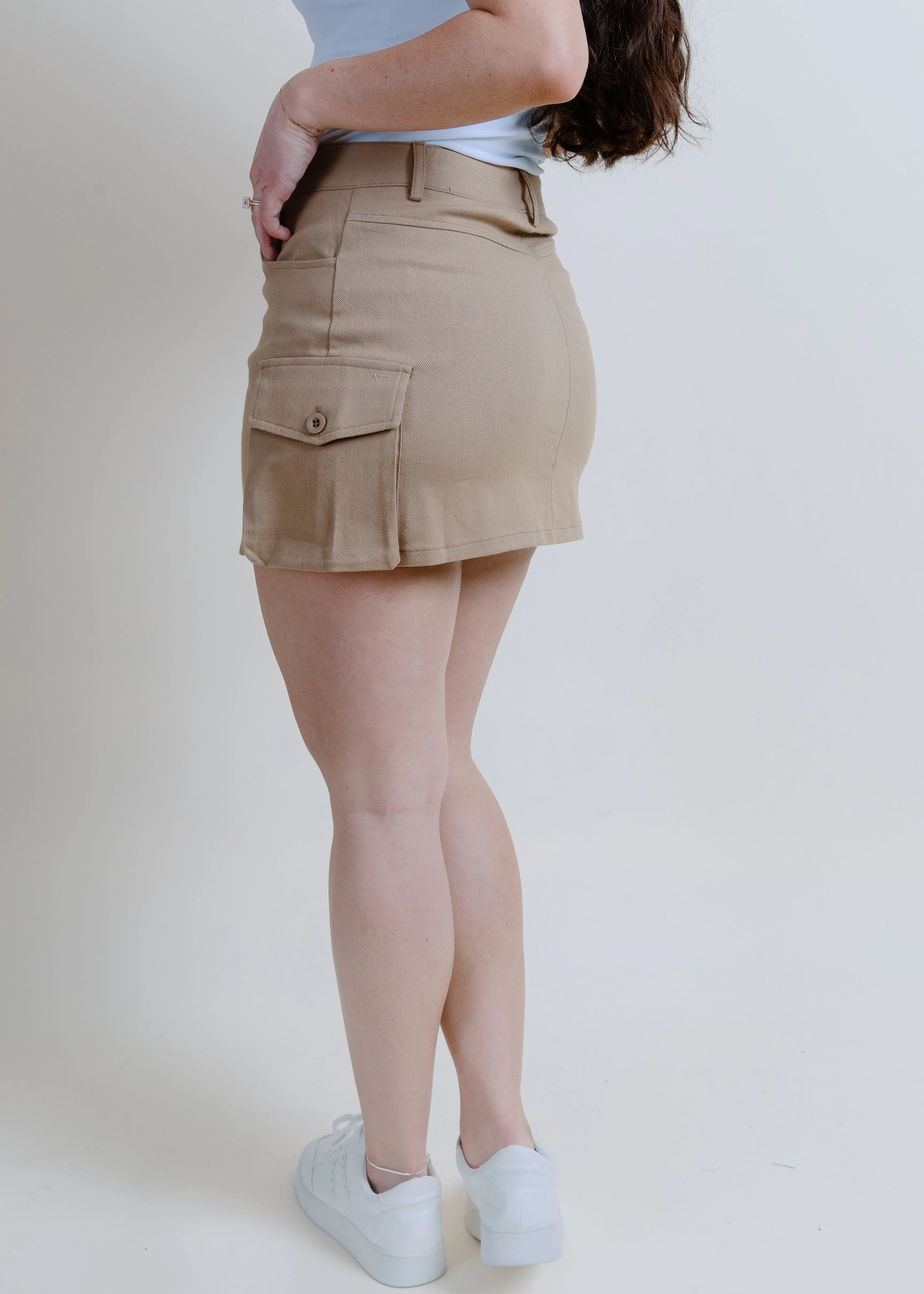 Setting Trends Cargo Mini Skirt sold by Vinnie Louise product image thumbnail 5