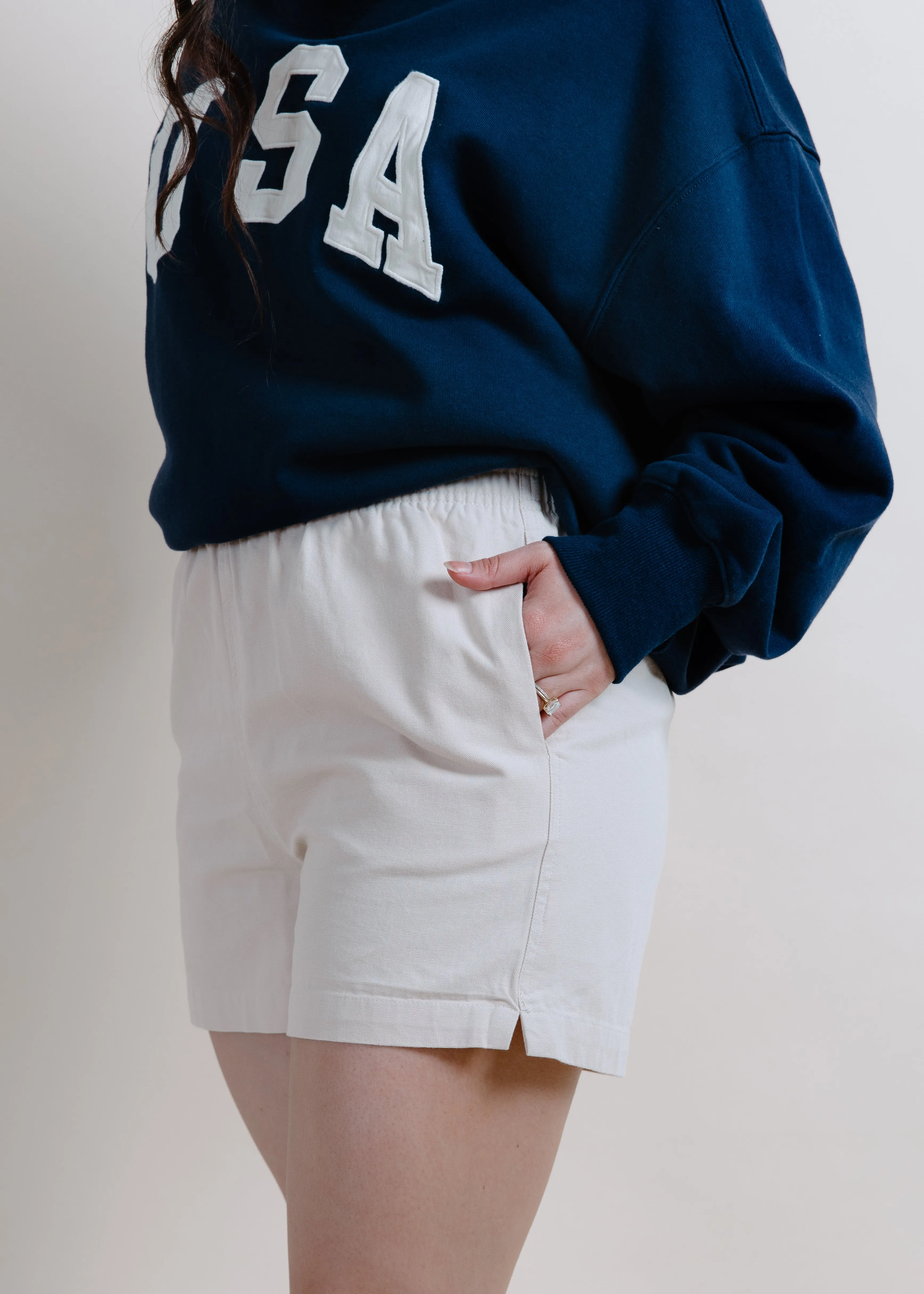 On Your Mind Shorts - Sand sold by Vinnie Louise