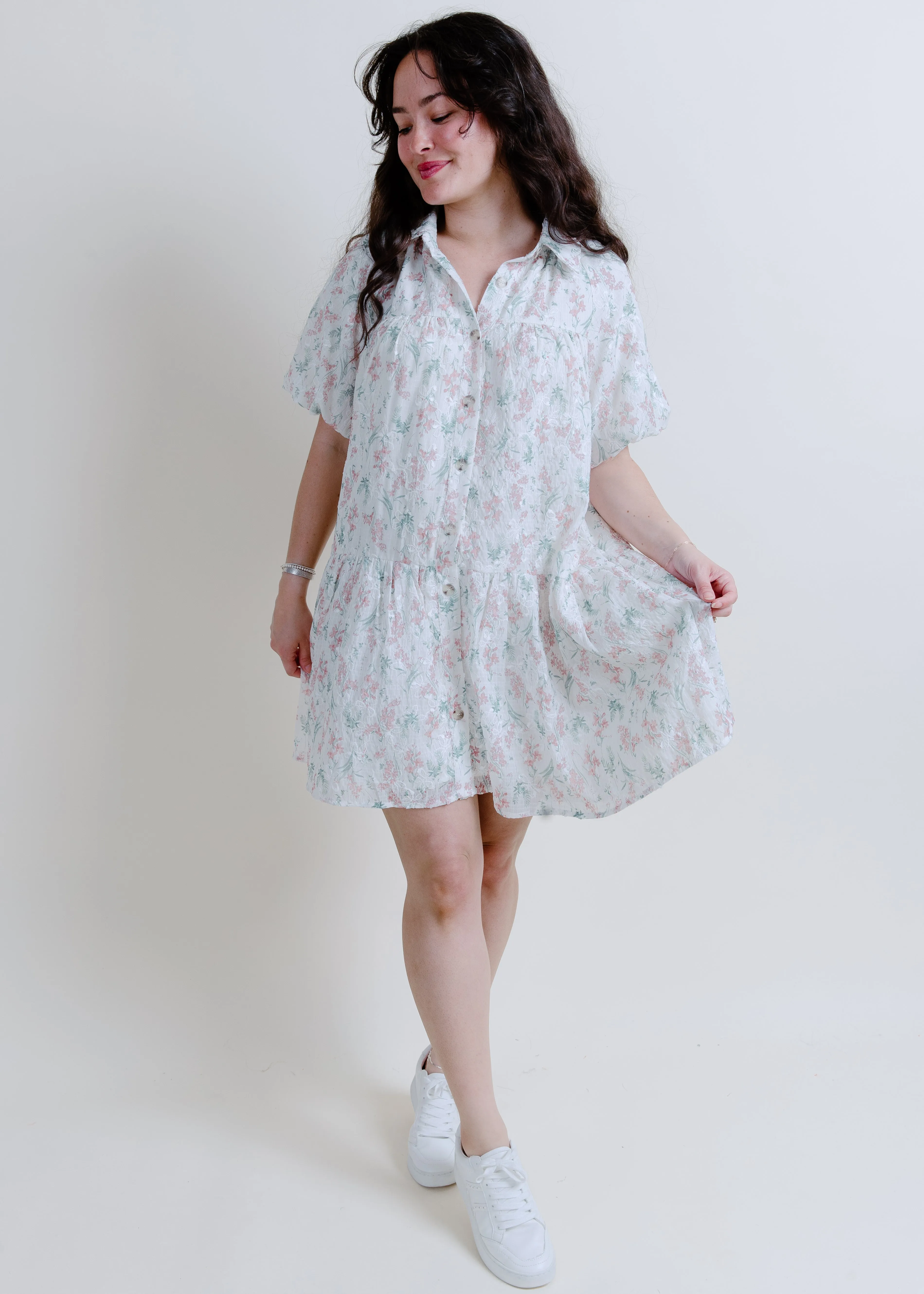 Making Moves Floral Mini Dress sold by Vinnie Louise