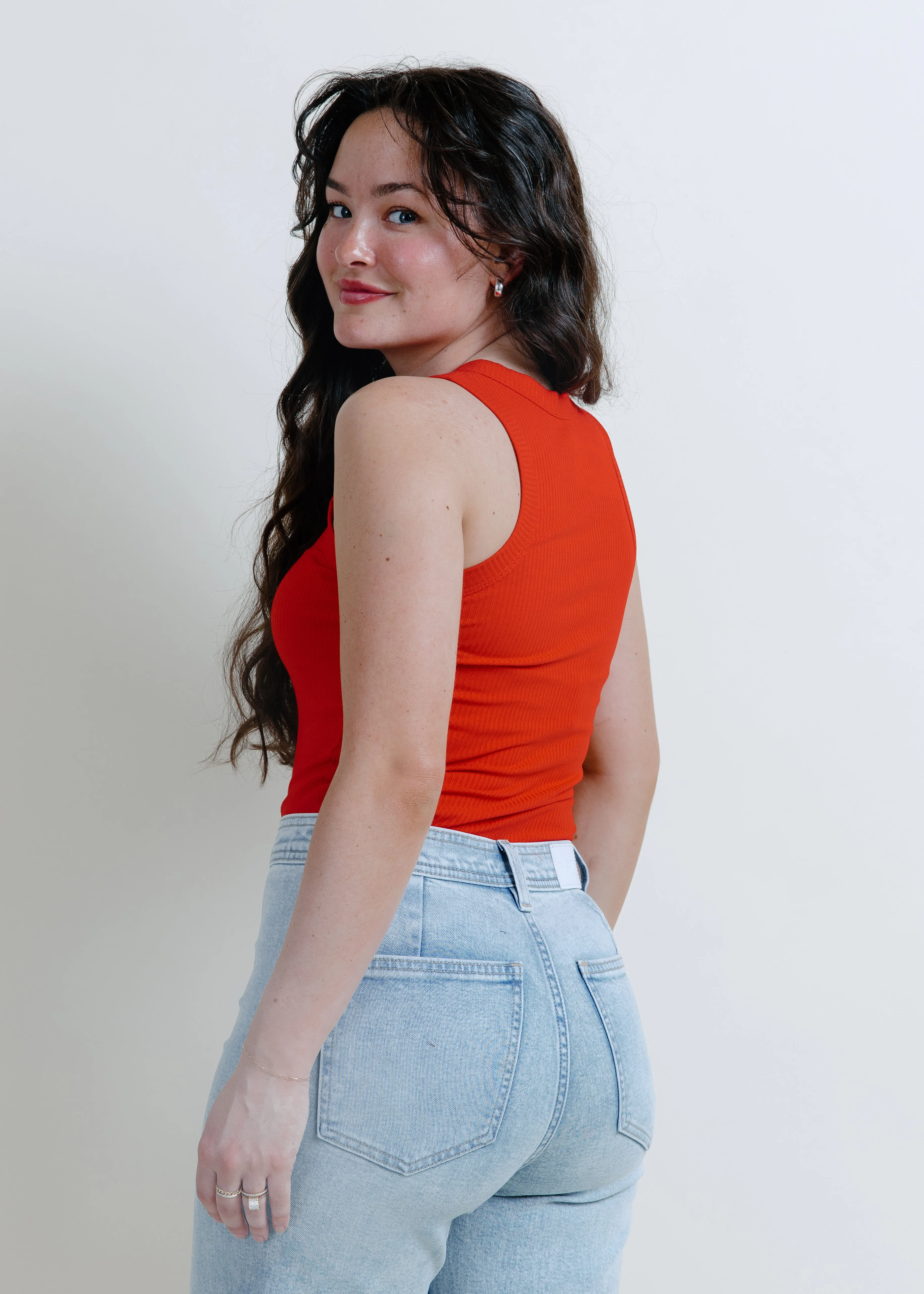 Poppy Seed Racerback Tank sold by Vinnie Louise product image thumbnail 5