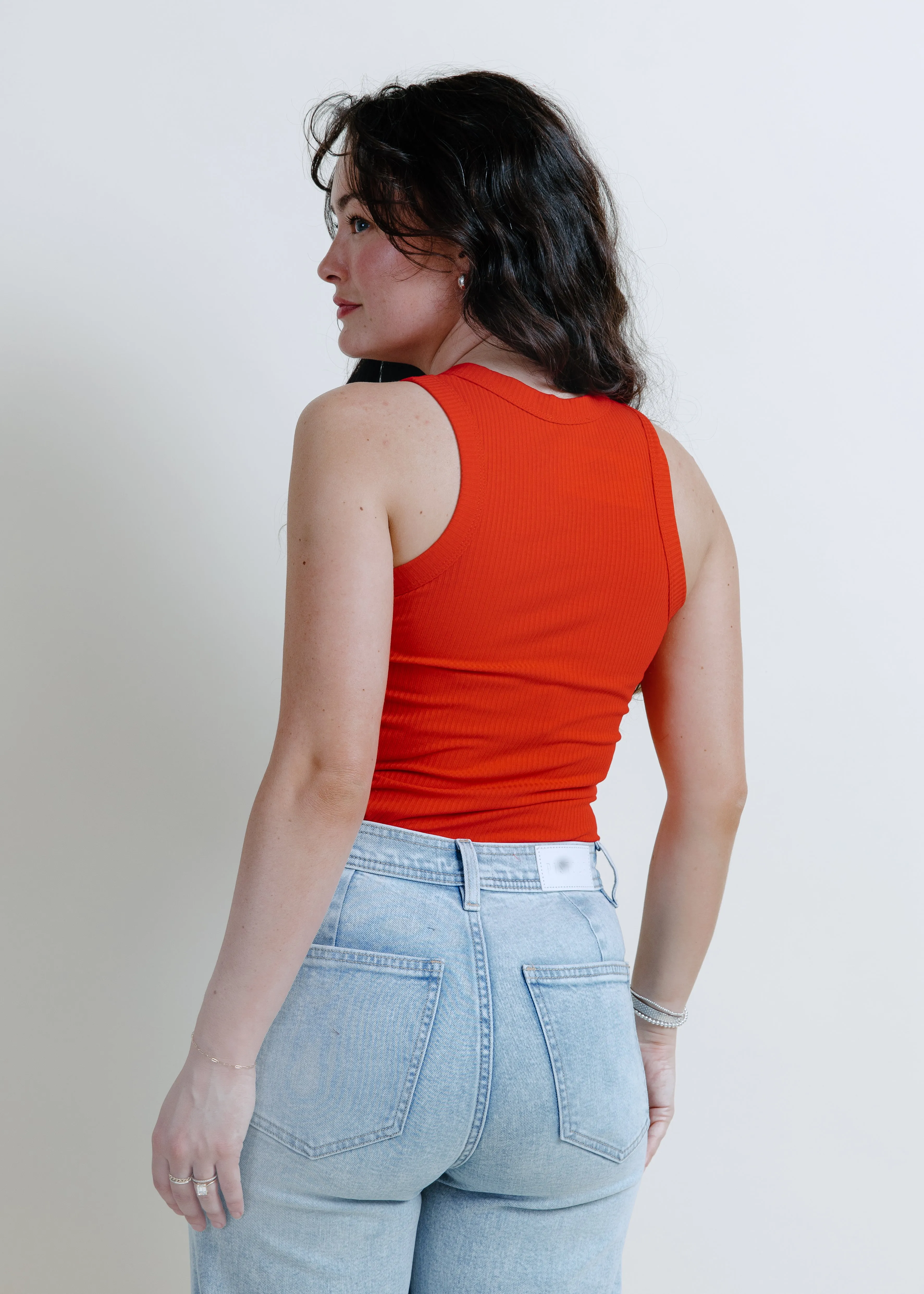 Poppy Seed Racerback Tank sold by Vinnie Louise product image thumbnail 4