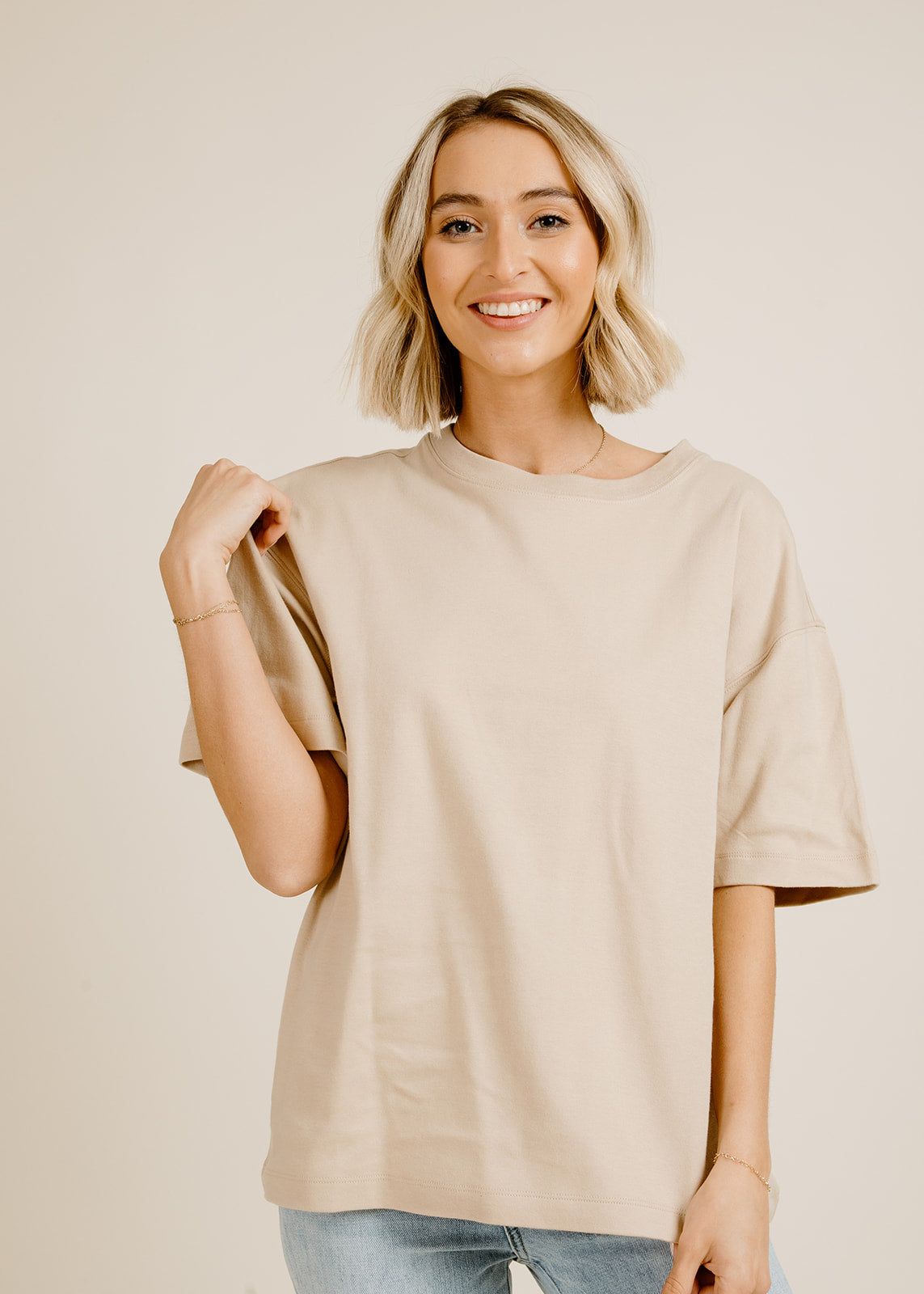 Day Off Top - Caffe Latte sold by Vinnie Louise