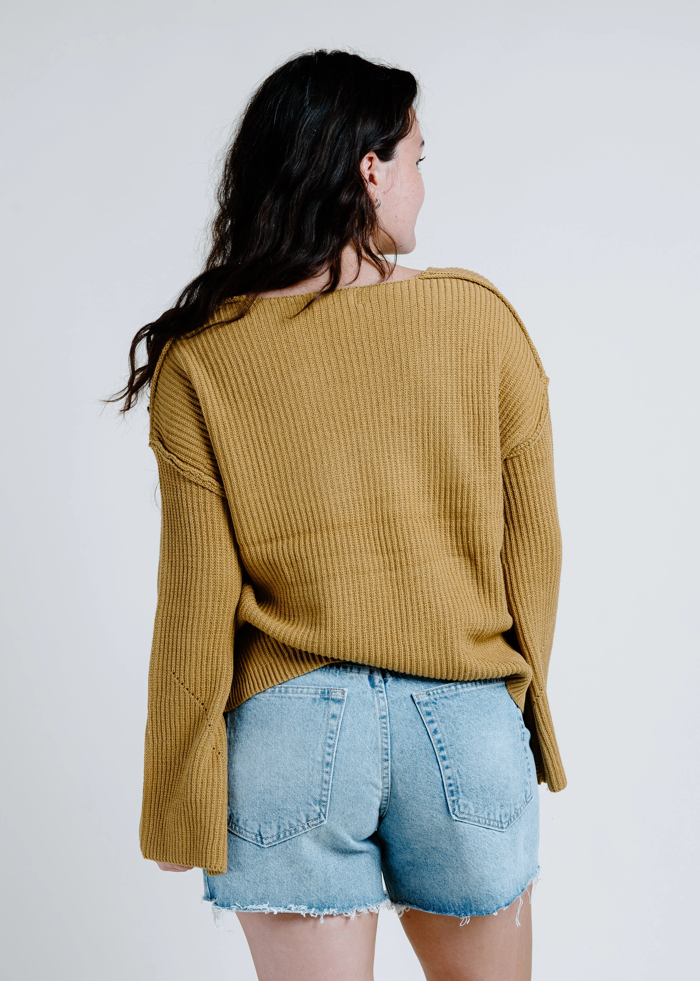 Cierra Sweater - Gold sold by Vinnie Louise product image thumbnail 5