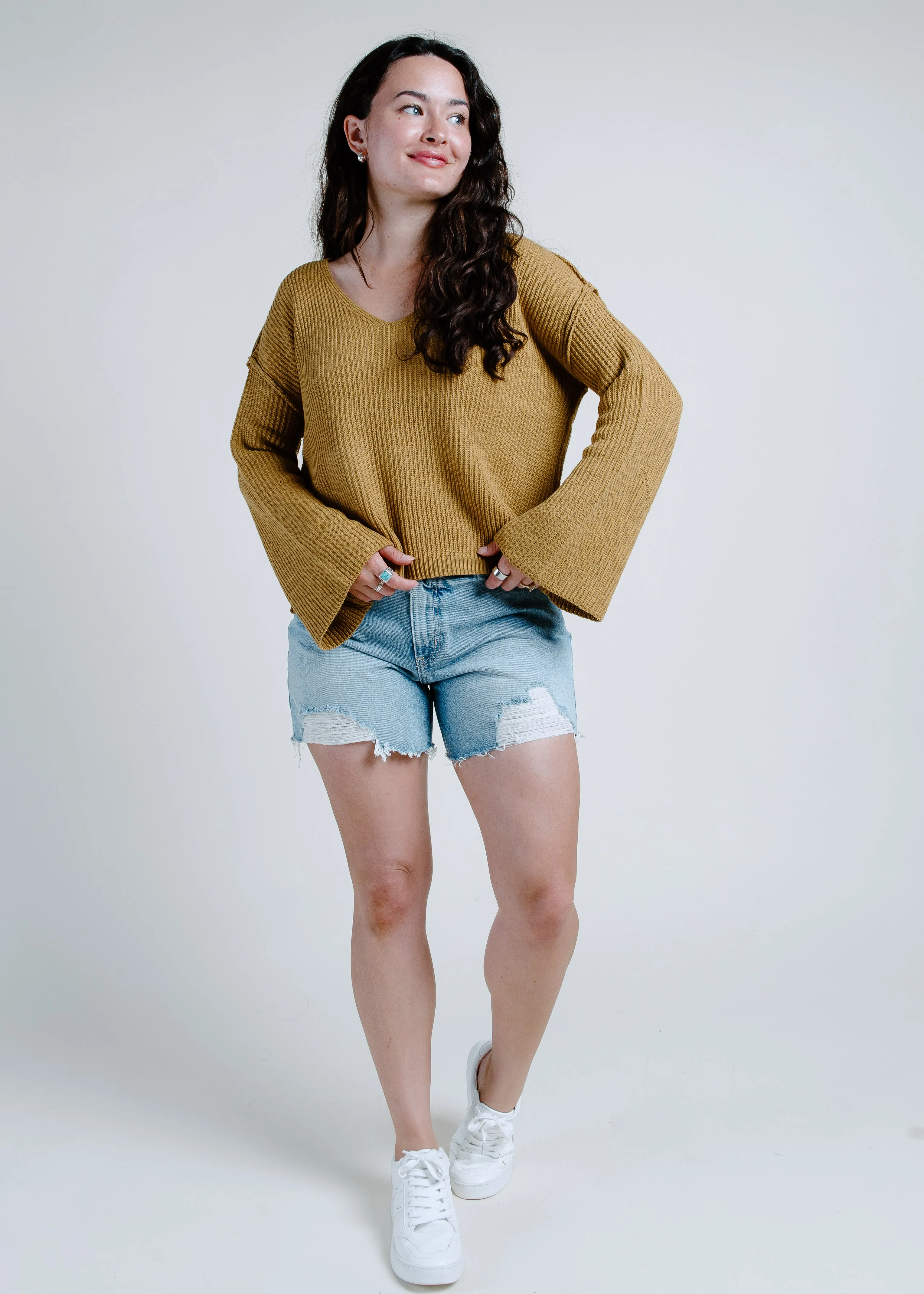 Cierra Sweater - Gold sold by Vinnie Louise product image thumbnail 2