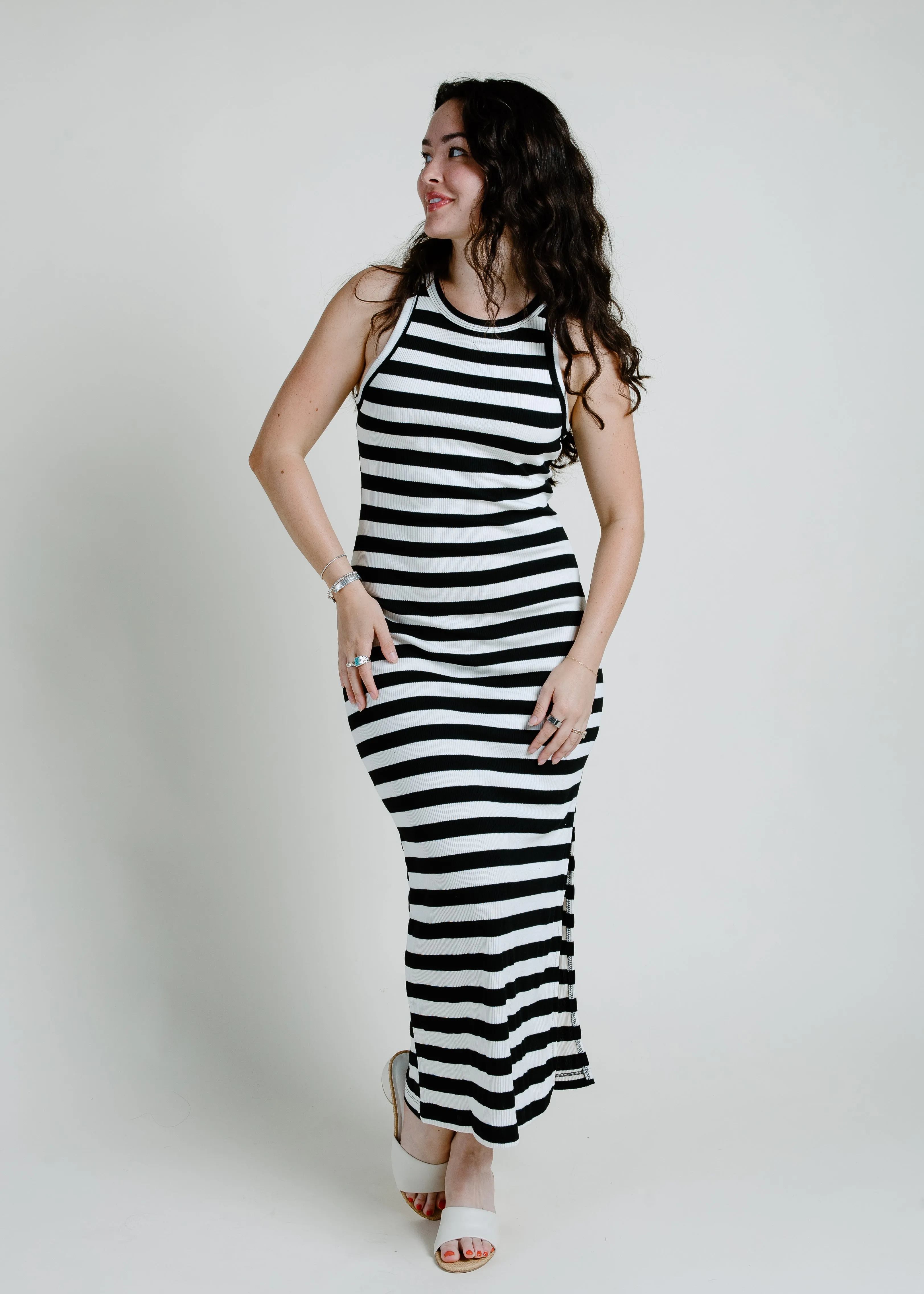 Jennie Striped Maxi Dress sold by Vinnie Louise product image thumbnail 2