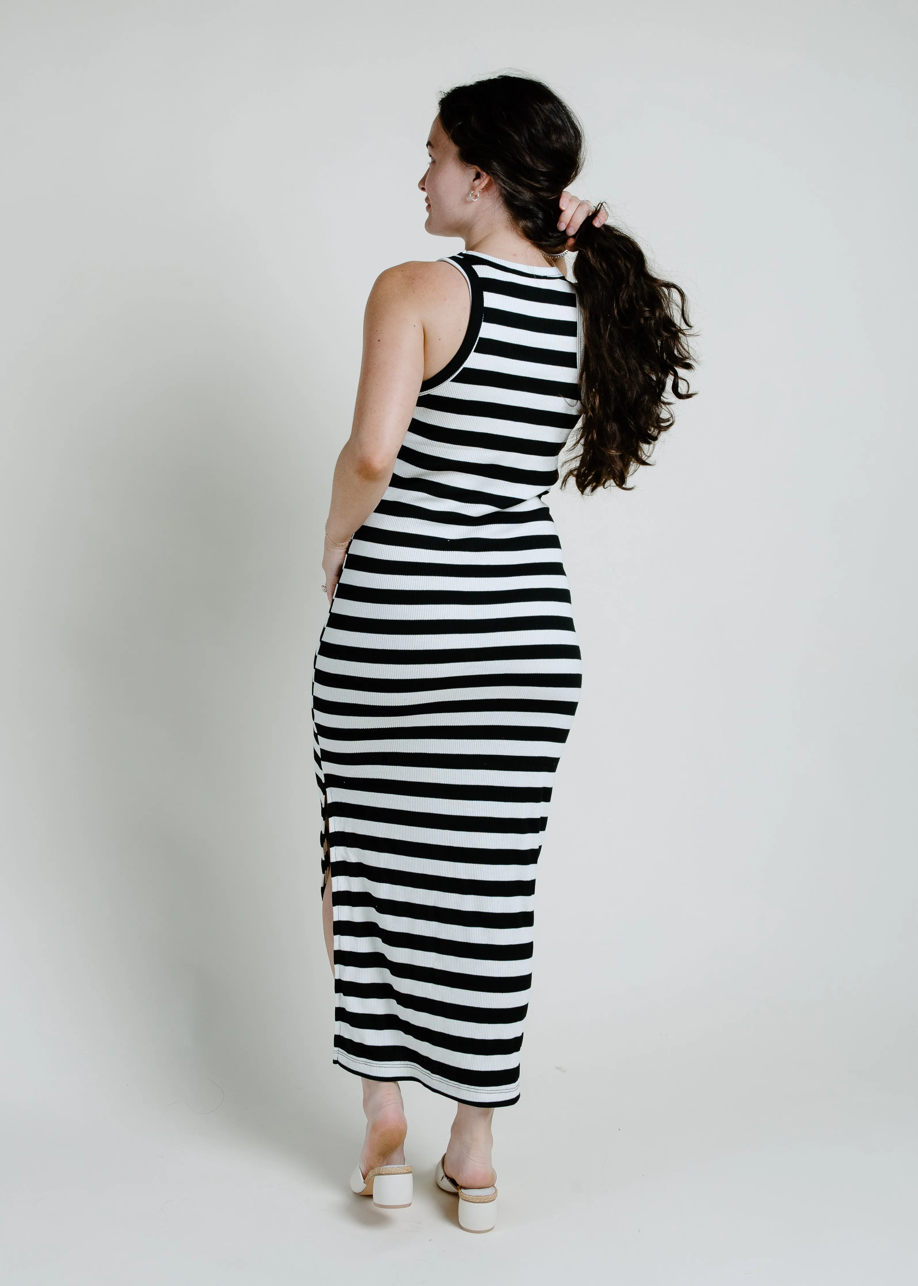 Jennie Striped Maxi Dress sold by Vinnie Louise product image thumbnail 4