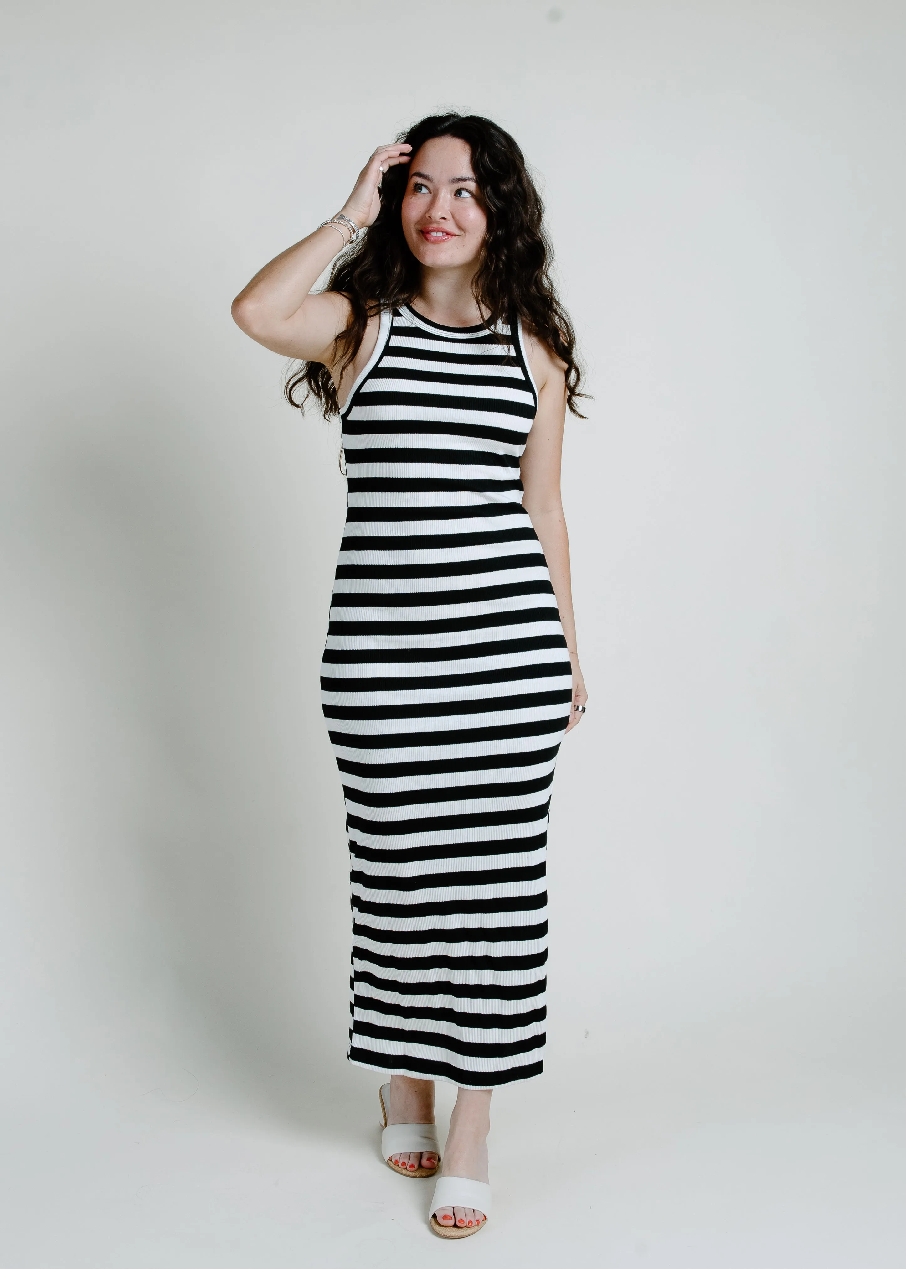 Jennie Striped Maxi Dress sold by Vinnie Louise