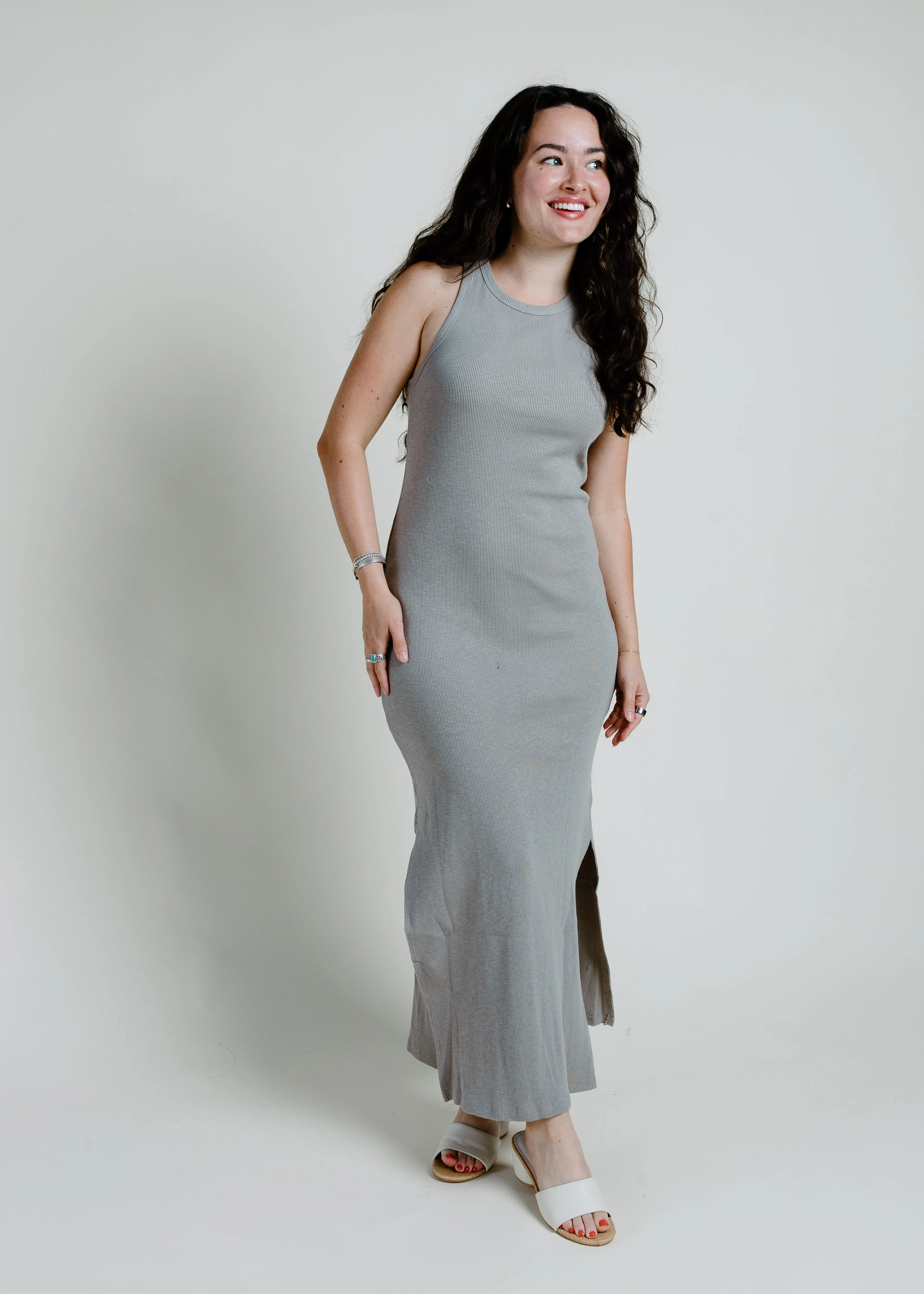 After Sun Maxi Dress - Taupe sold by Vinnie Louise