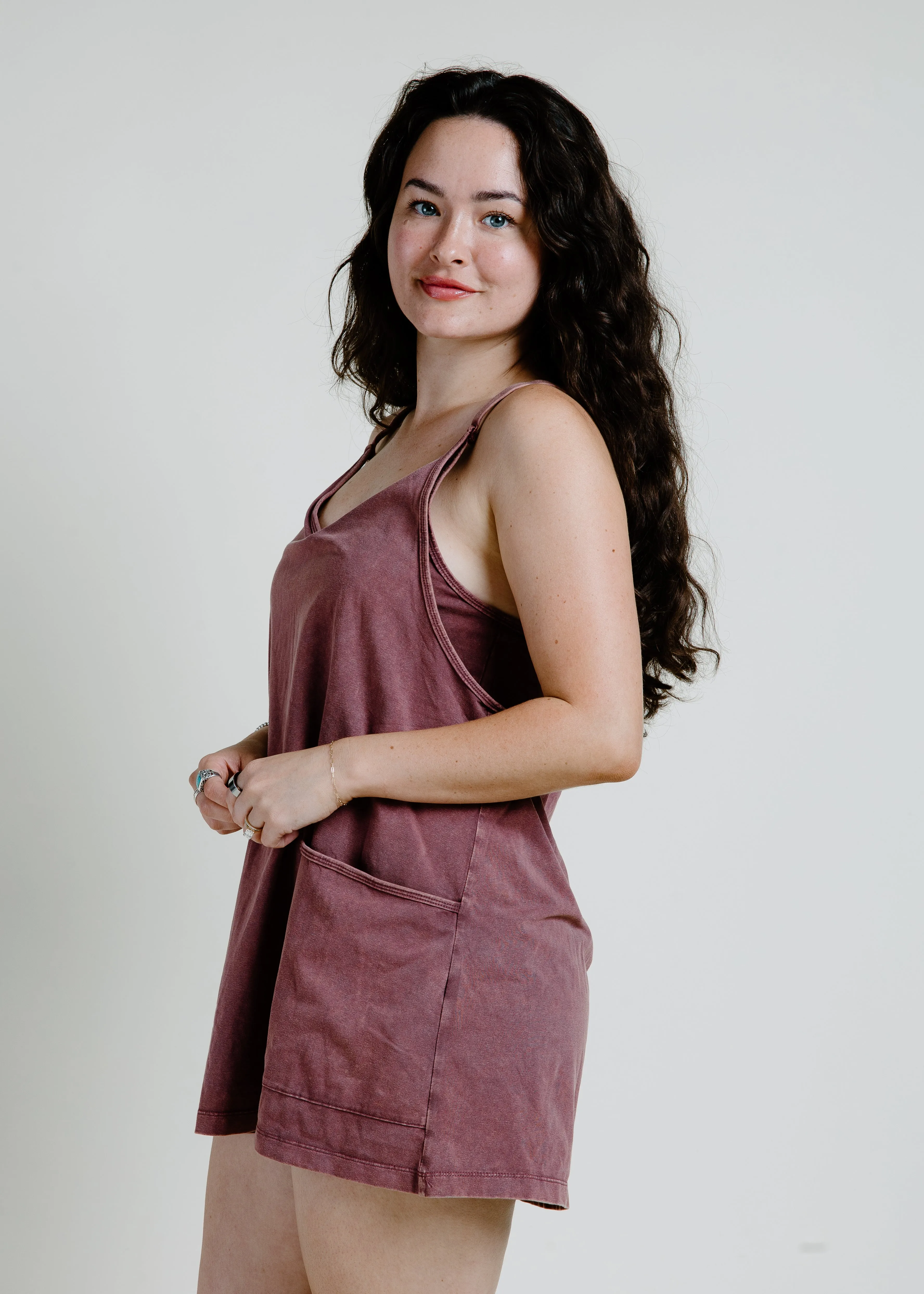 Vino Romper - Plum sold by Vinnie Louise product image thumbnail 2