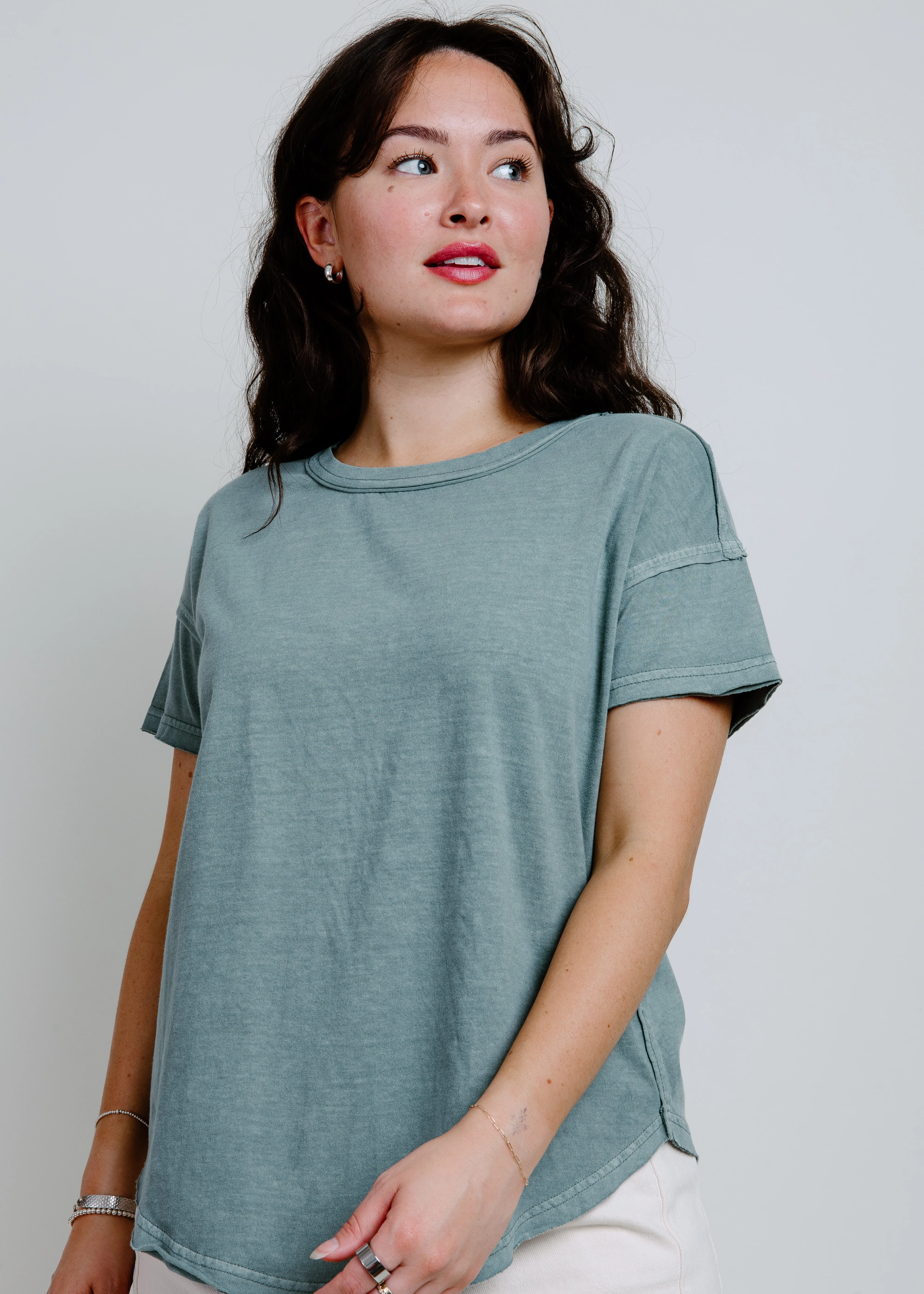 Emory Tee - Green sold by Vinnie Louise