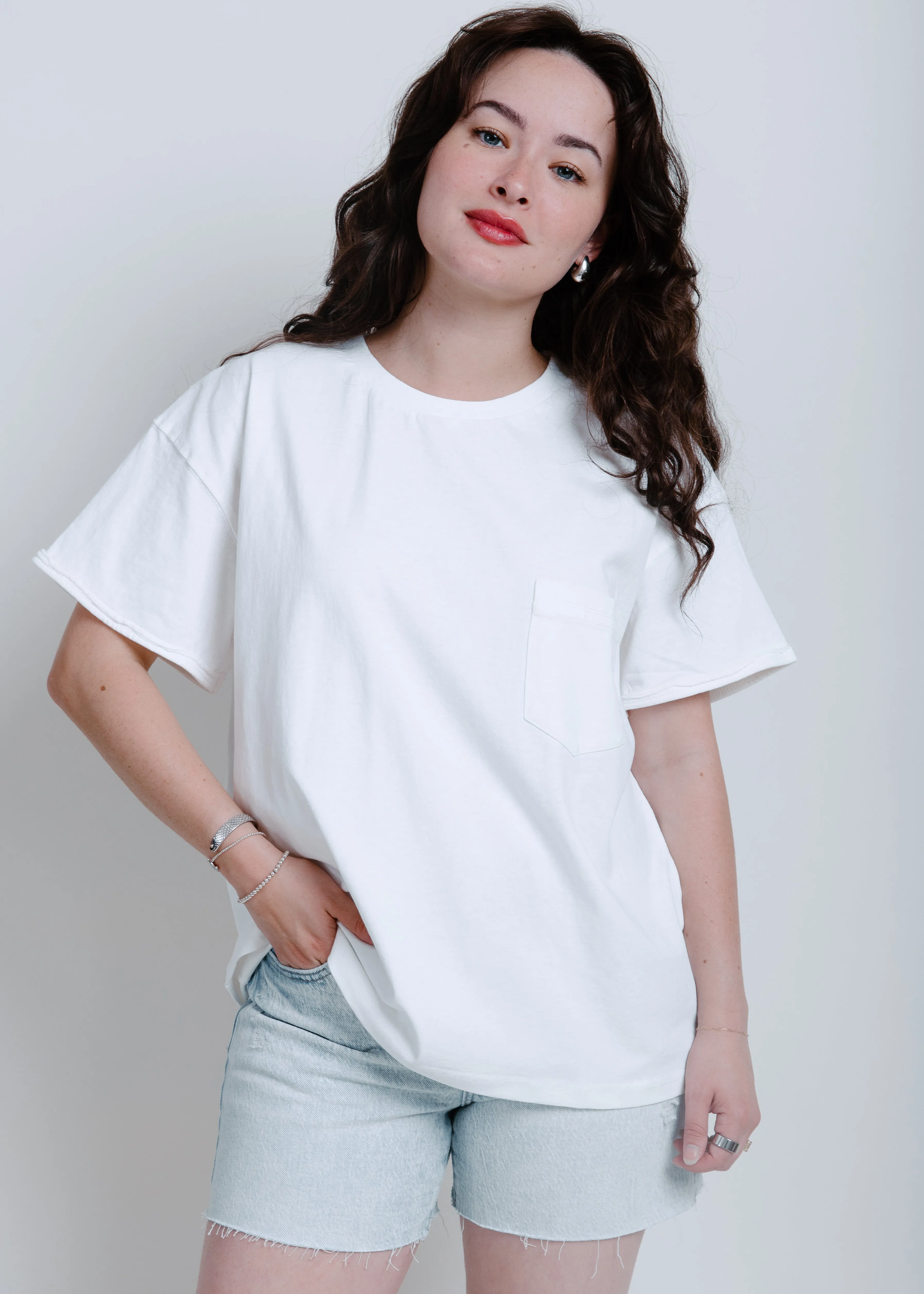 Justine Tee - Off White sold by Vinnie Louise