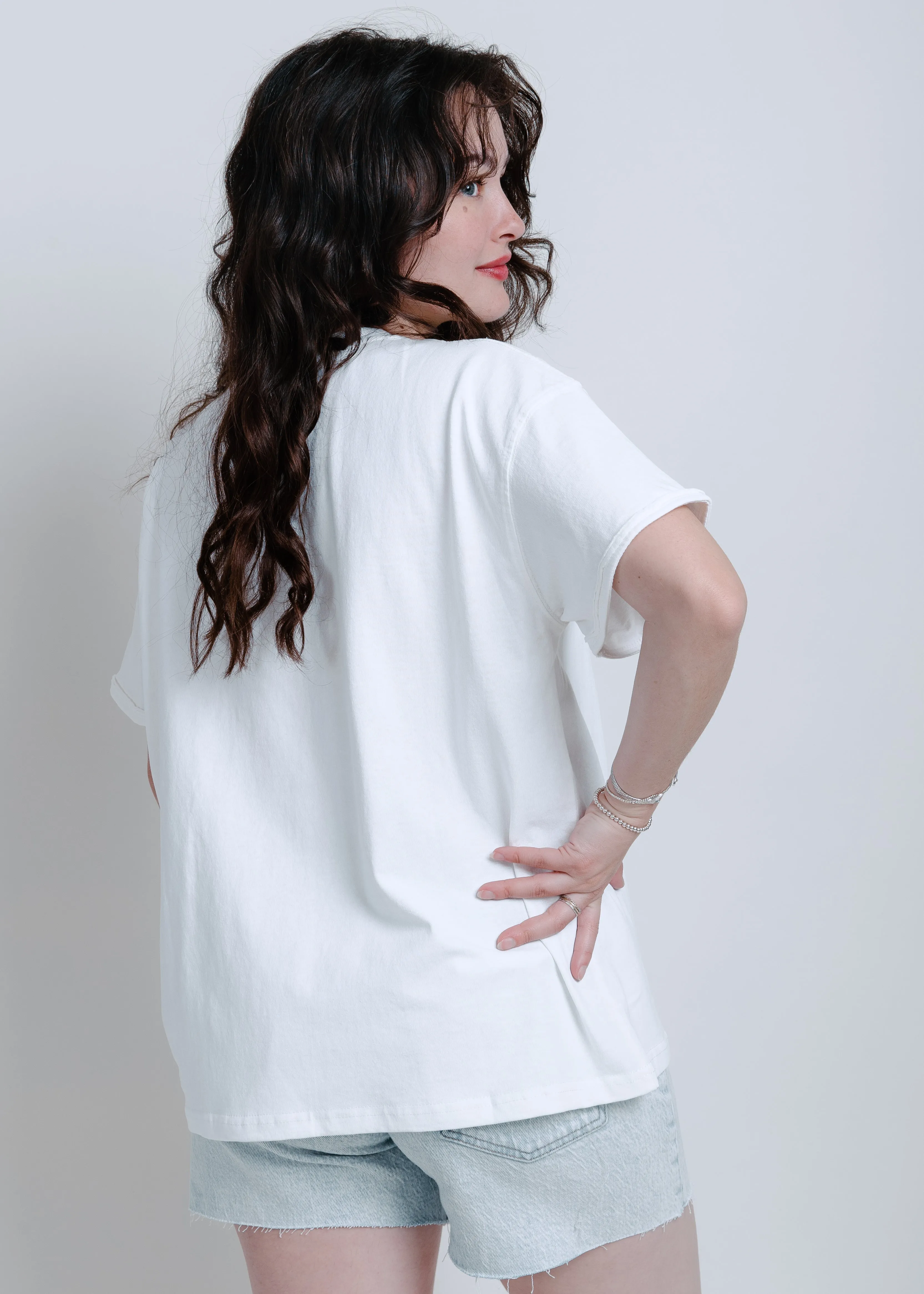 Justine Tee - Off White sold by Vinnie Louise product image thumbnail 4