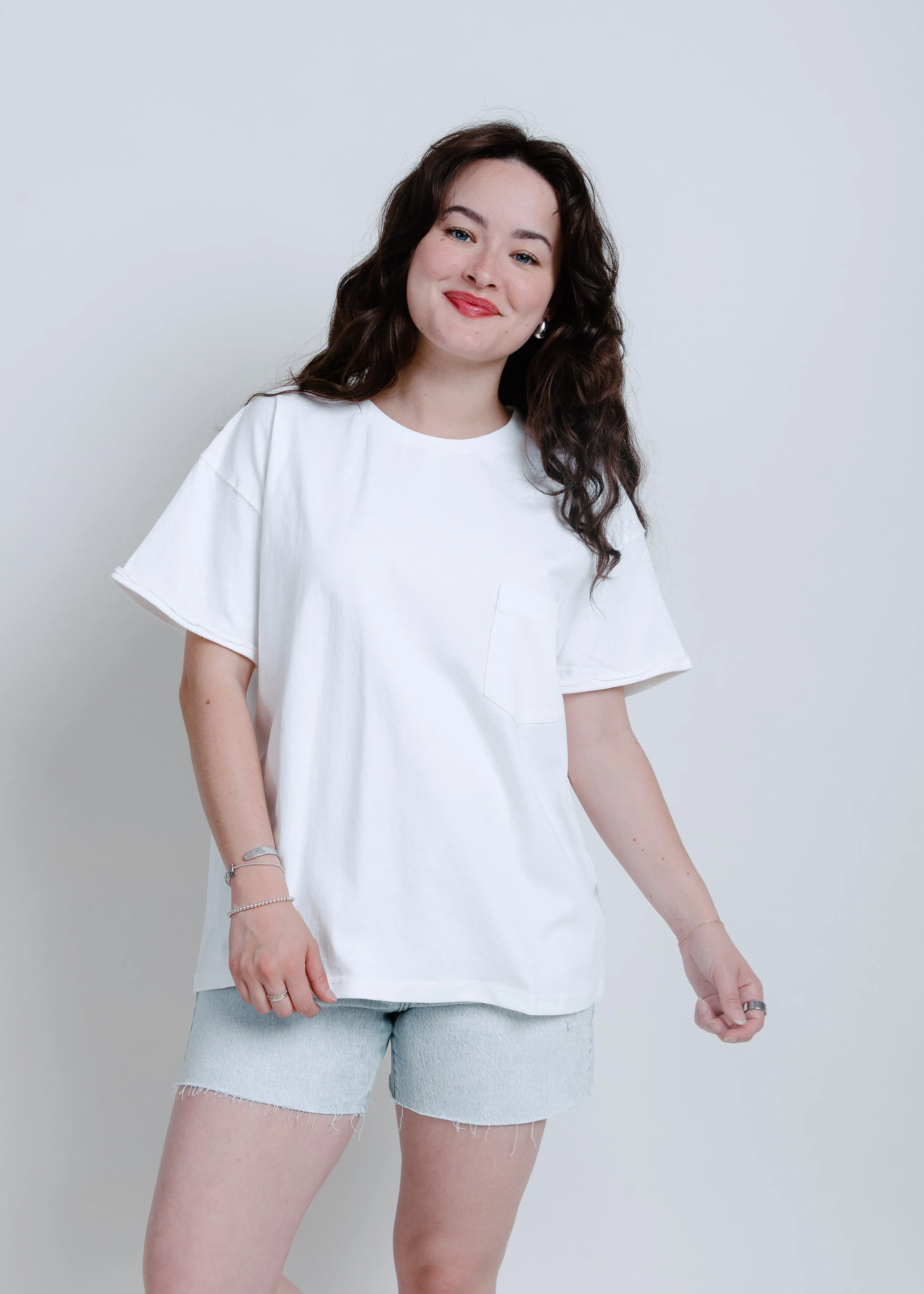 Justine Tee - Off White sold by Vinnie Louise product image thumbnail 2