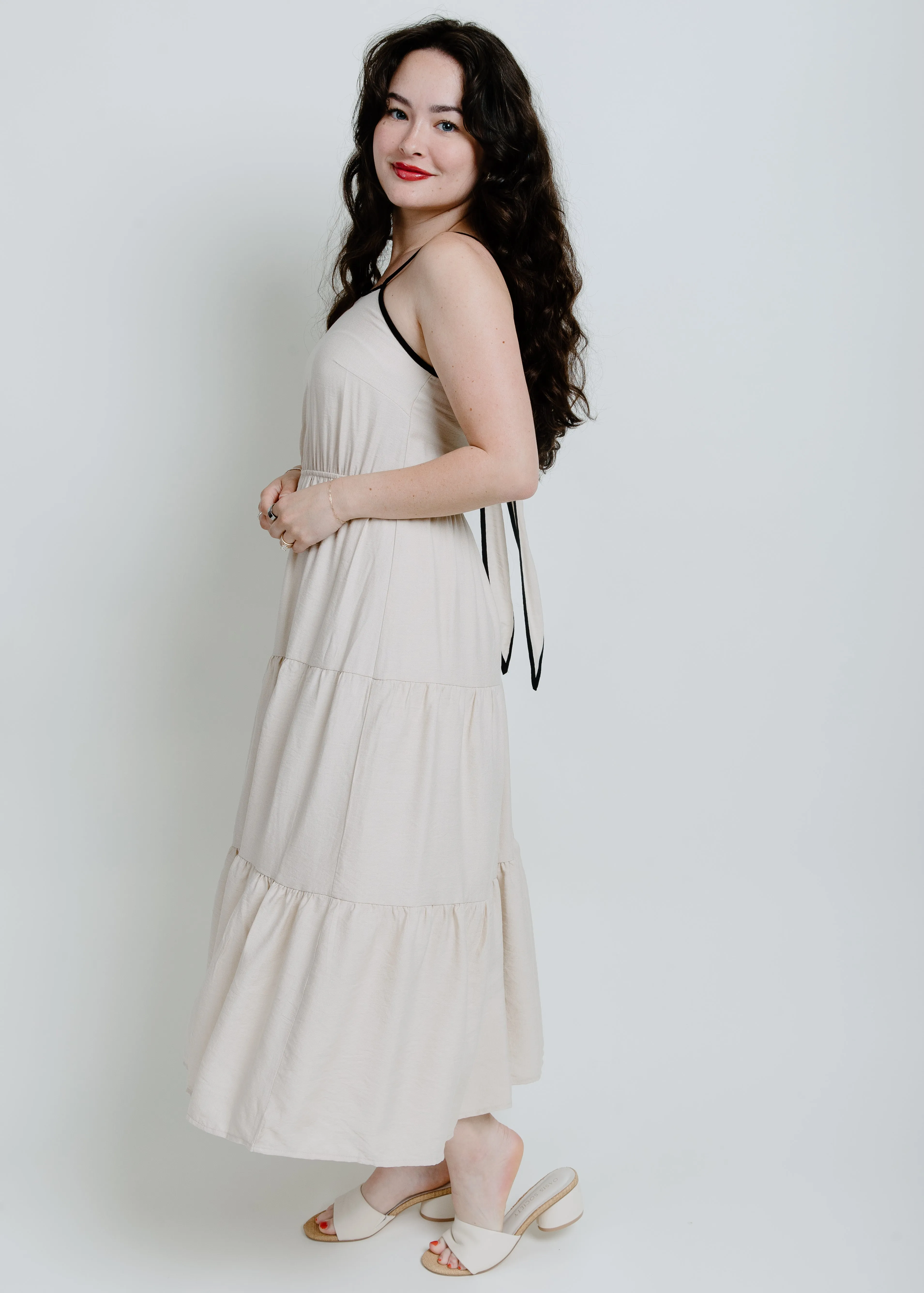 Mariposa Tiered Midi Dress sold by Vinnie Louise product image thumbnail 2