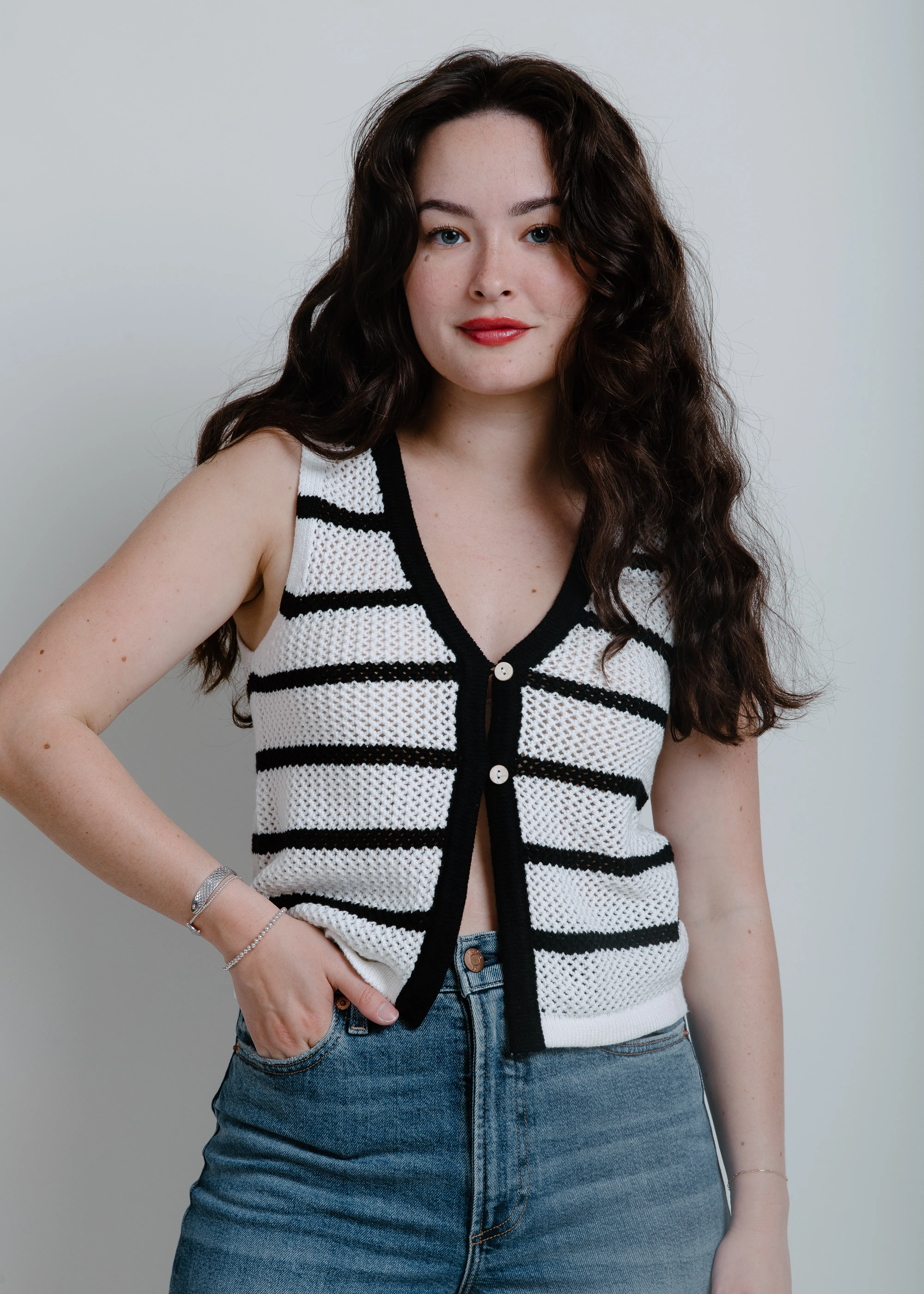 Cape May Striped Top sold by Vinnie Louise