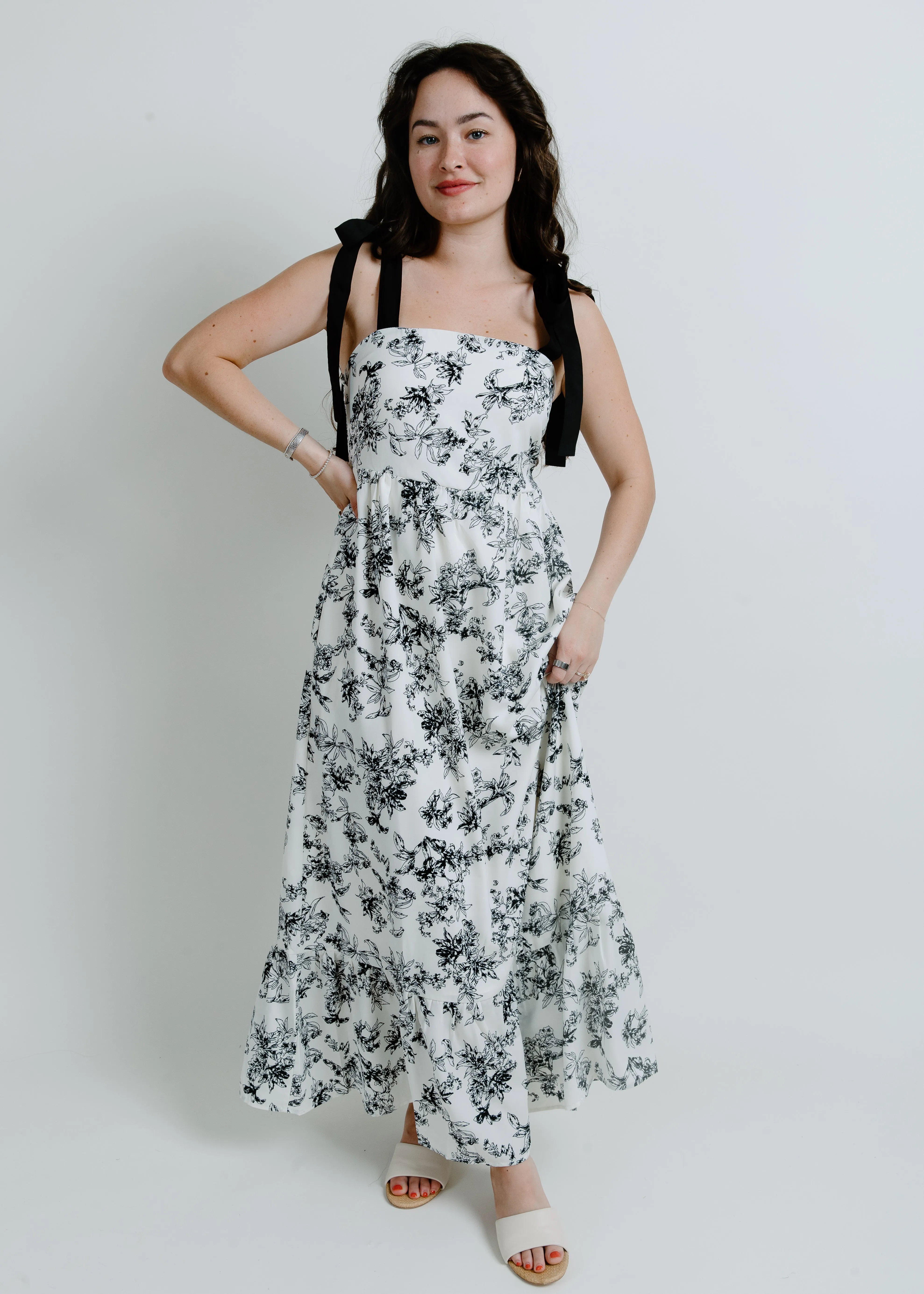 All Tied Up Midi Dress sold by Vinnie Louise