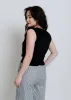 Taylar Knit Button Down Vest - Black sold by Vinnie Louise