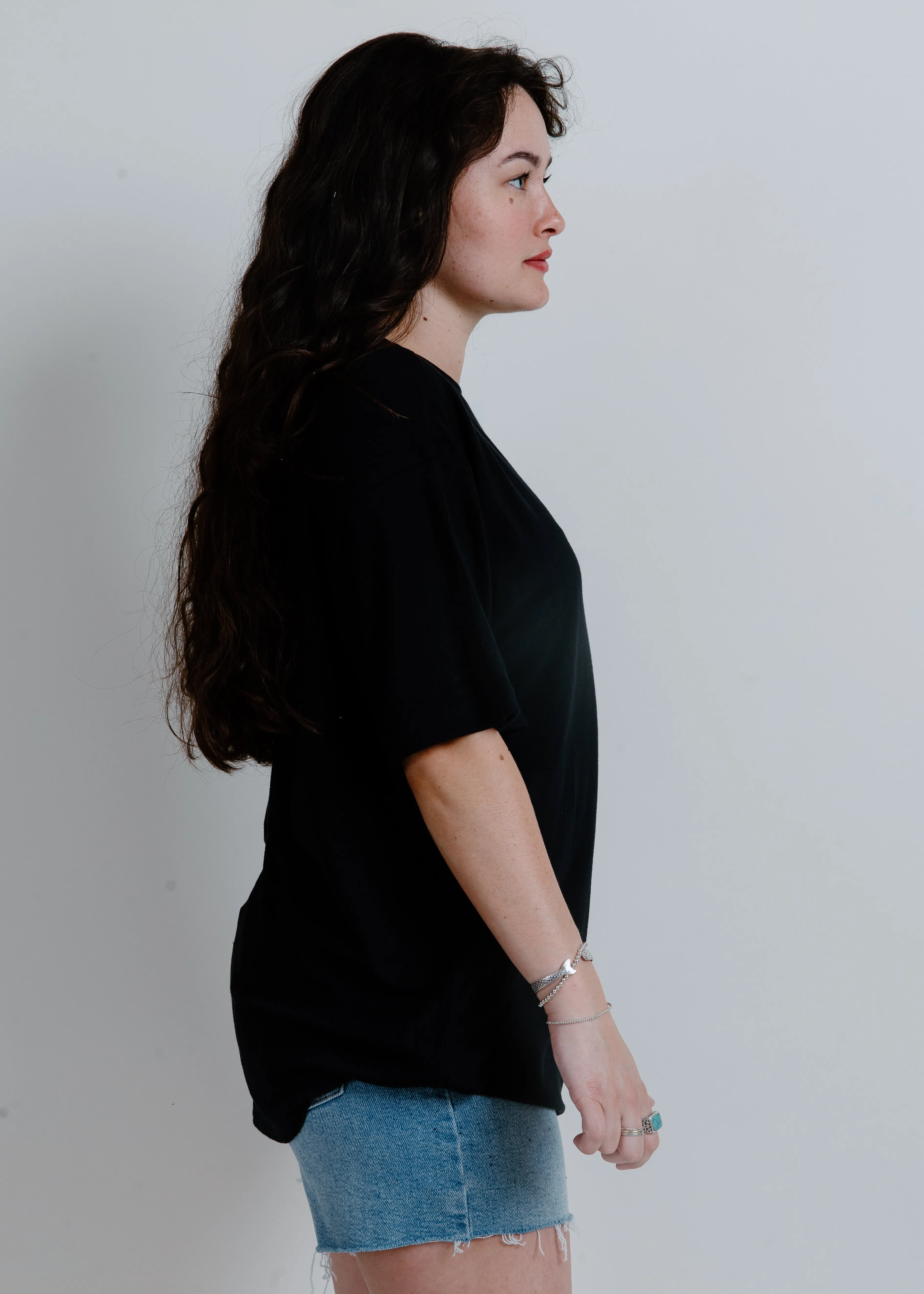 Shante Boyfriend Tee - Black sold by Vinnie Louise product image thumbnail 2