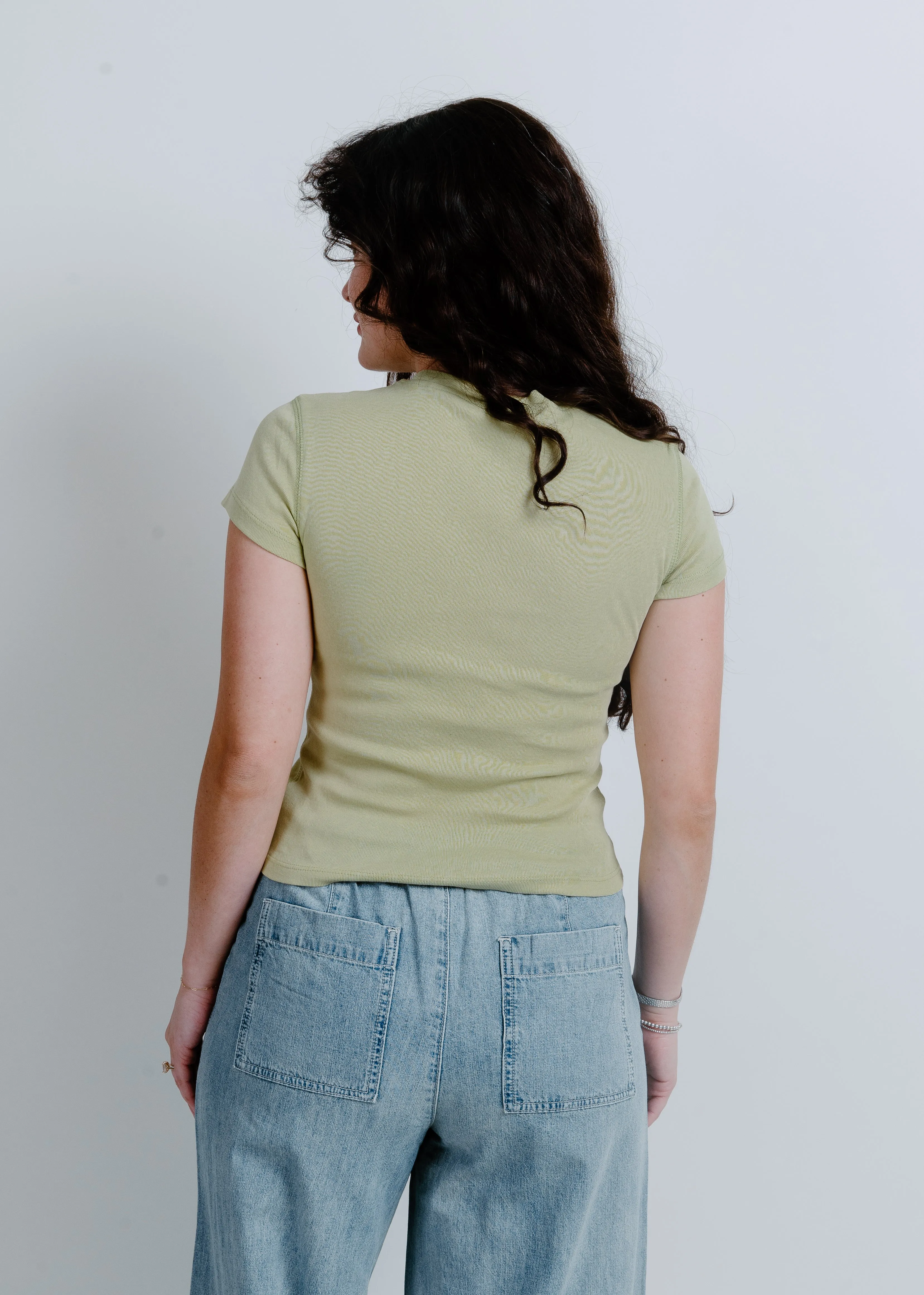 Brighton Tee - Sage sold by Vinnie Louise product image thumbnail 4