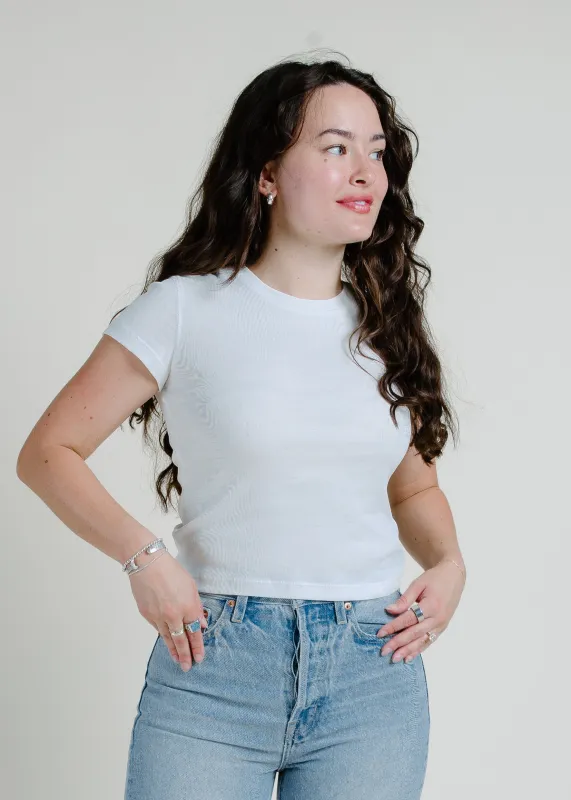 Brighton Tee - Ivory sold by Vinnie Louise