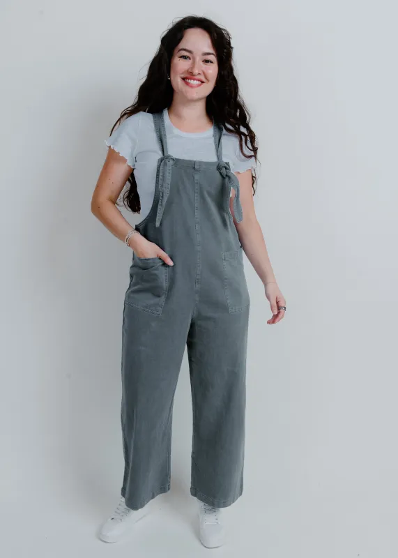 Tulip Town Jumpsuit - Blue sold by Vinnie Louise