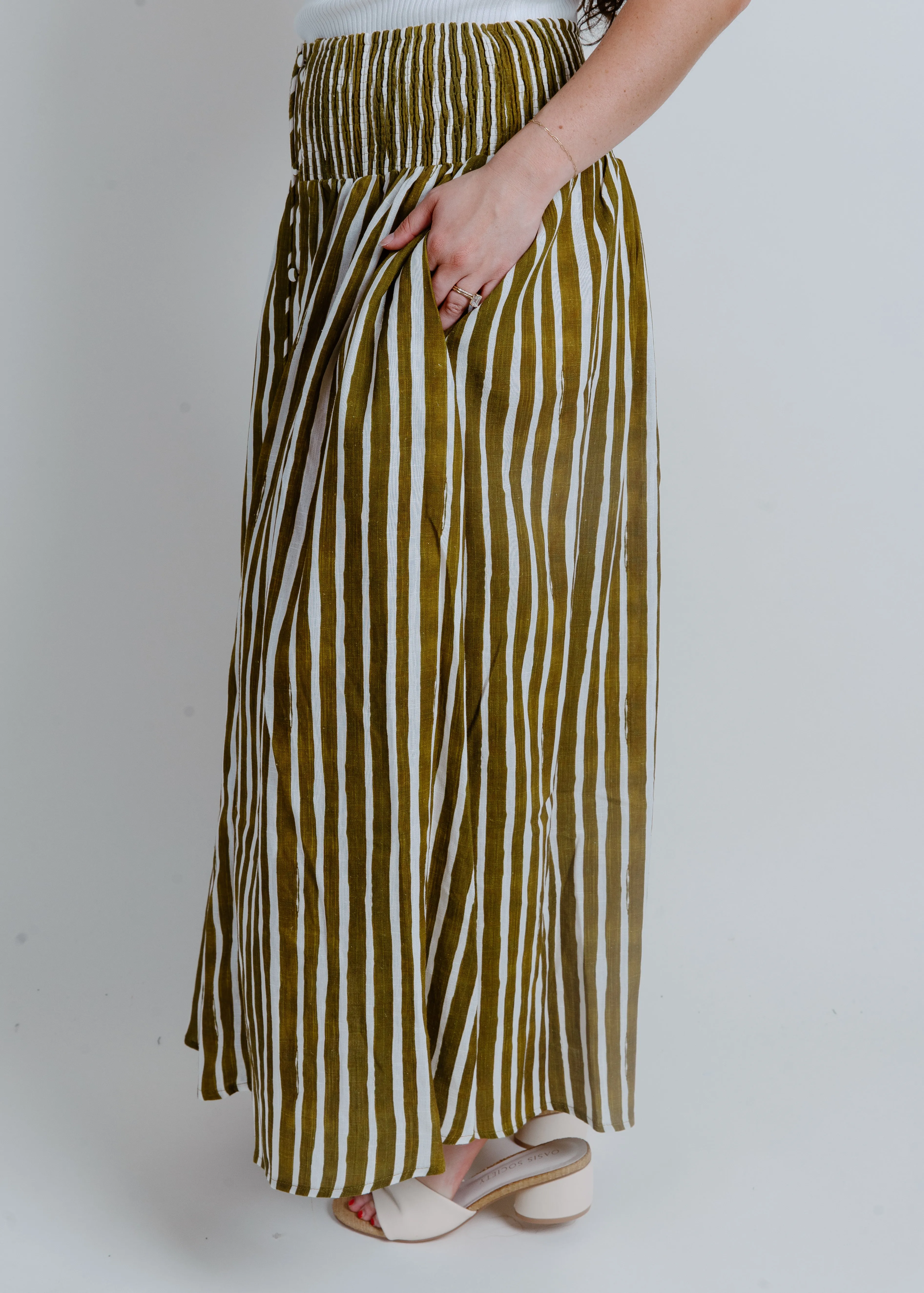Perrie Striped Maxi Skirt sold by Vinnie Louise product image thumbnail 4