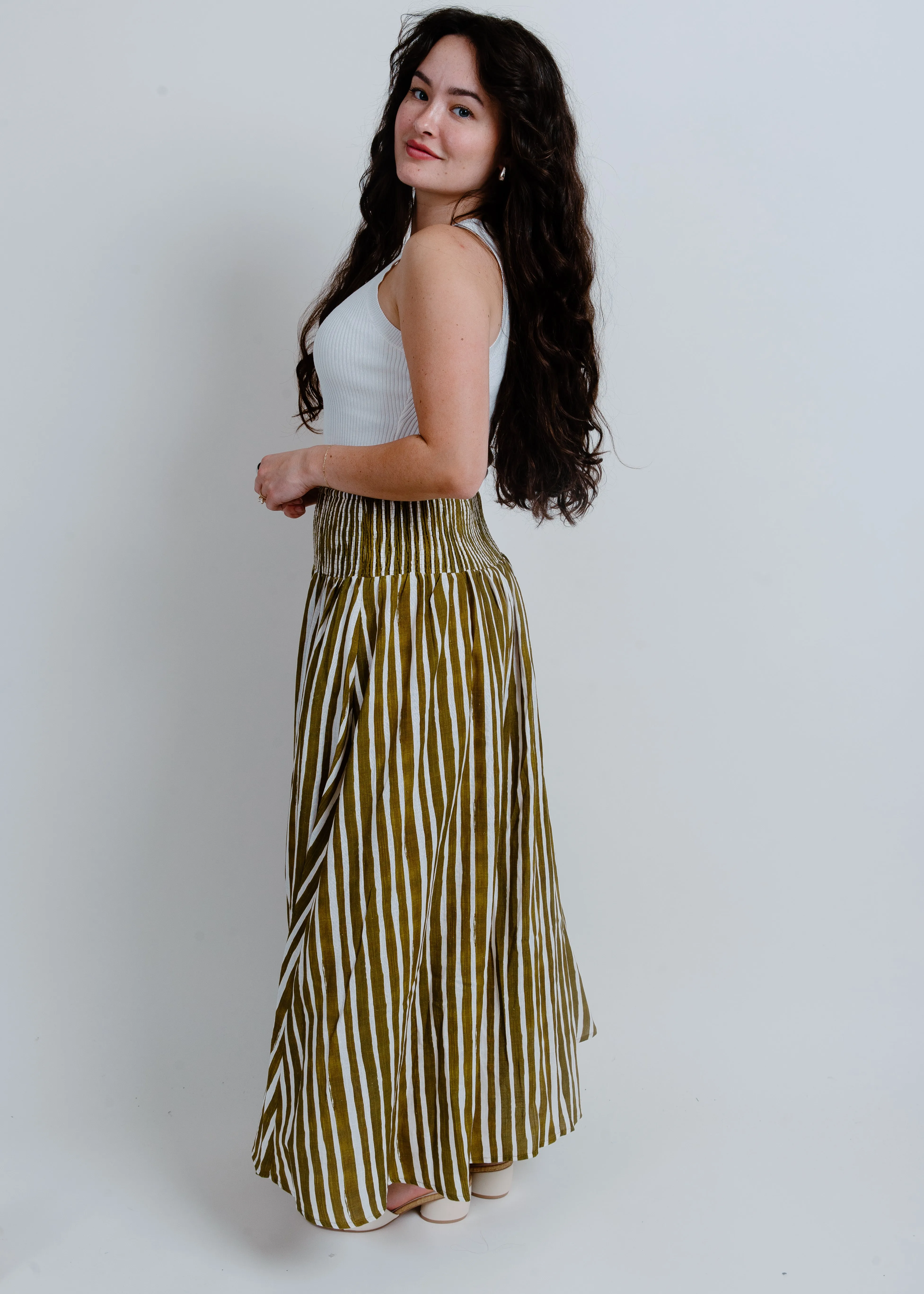 Perrie Striped Maxi Skirt sold by Vinnie Louise product image thumbnail 2