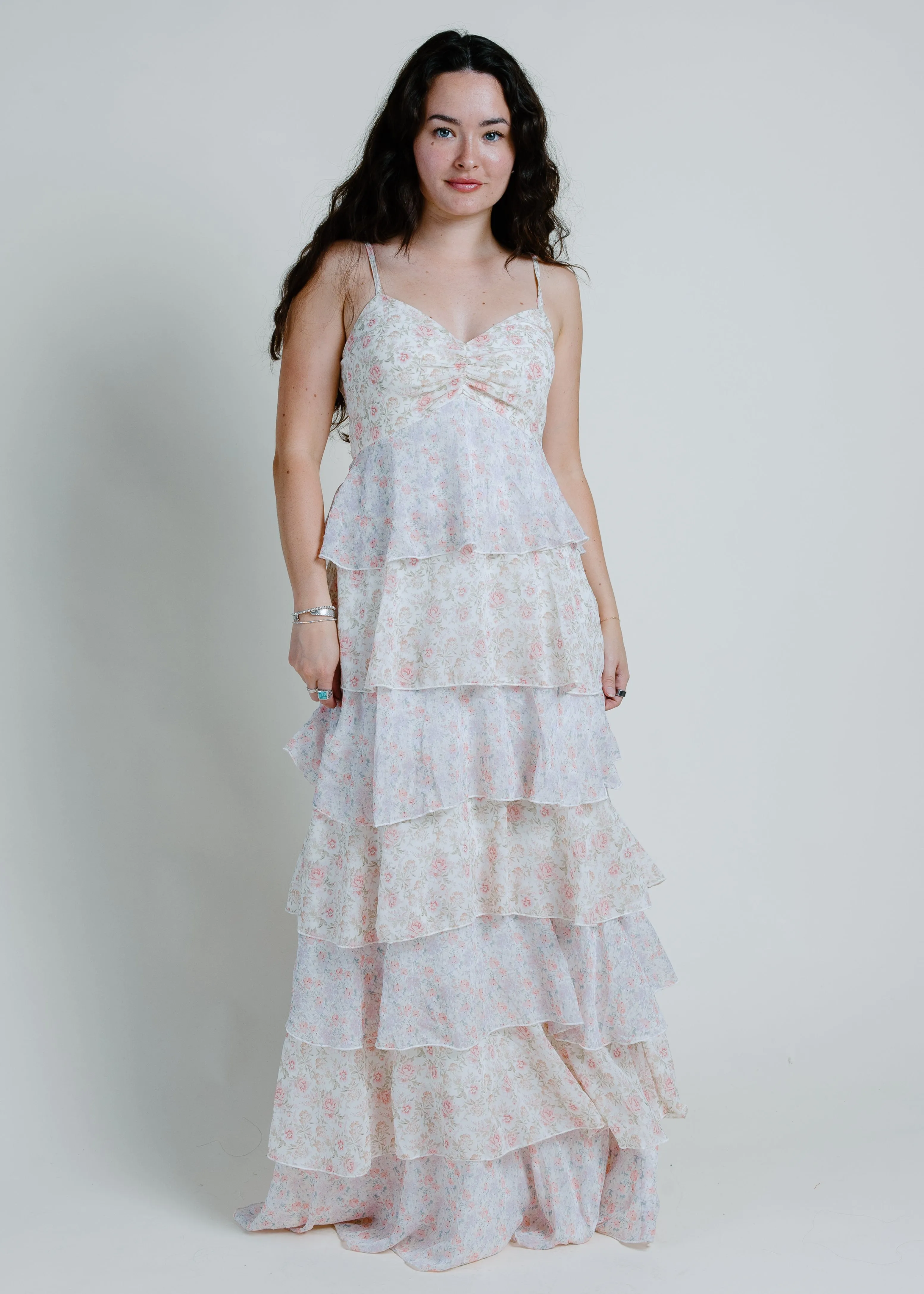 Athens Floral Maxi Dress sold by Vinnie Louise product image thumbnail 3