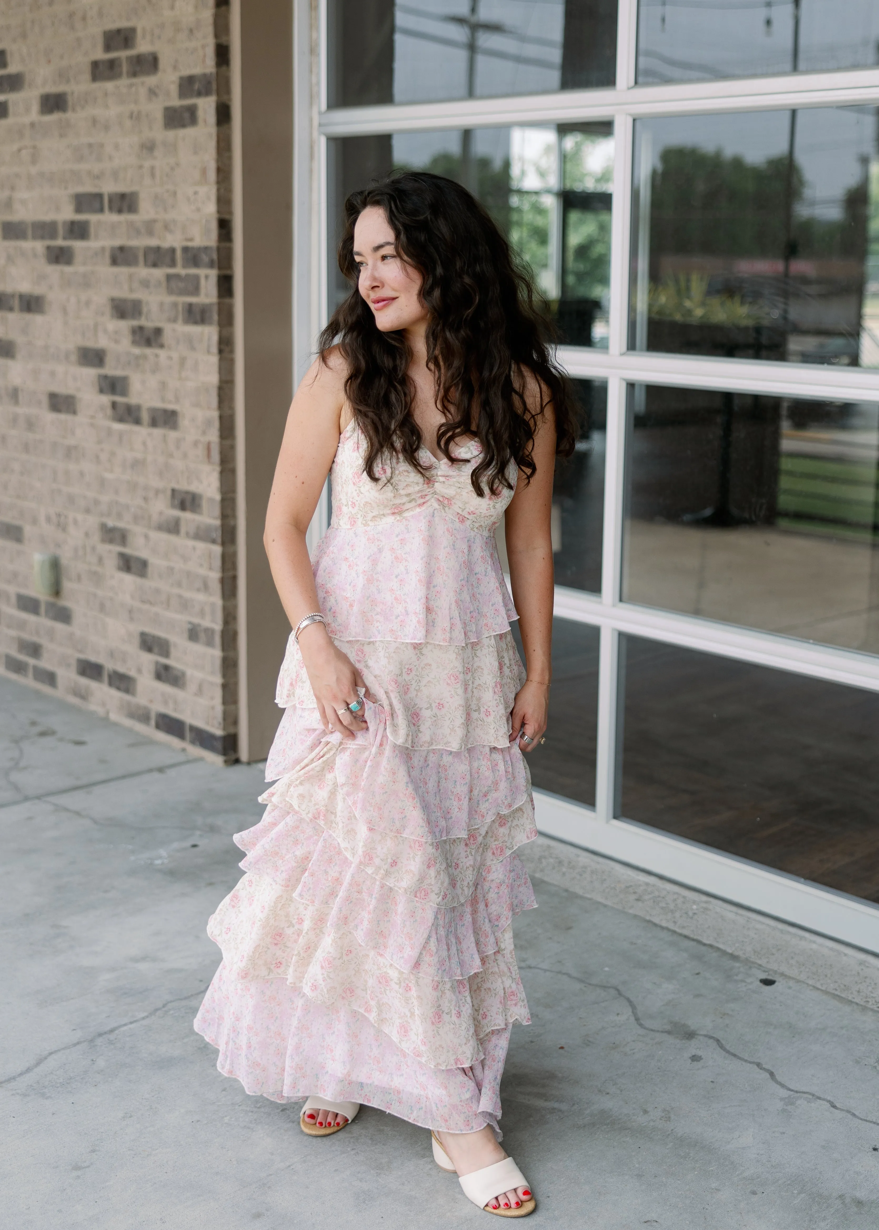 Athens Floral Maxi Dress sold by Vinnie Louise product image thumbnail 2