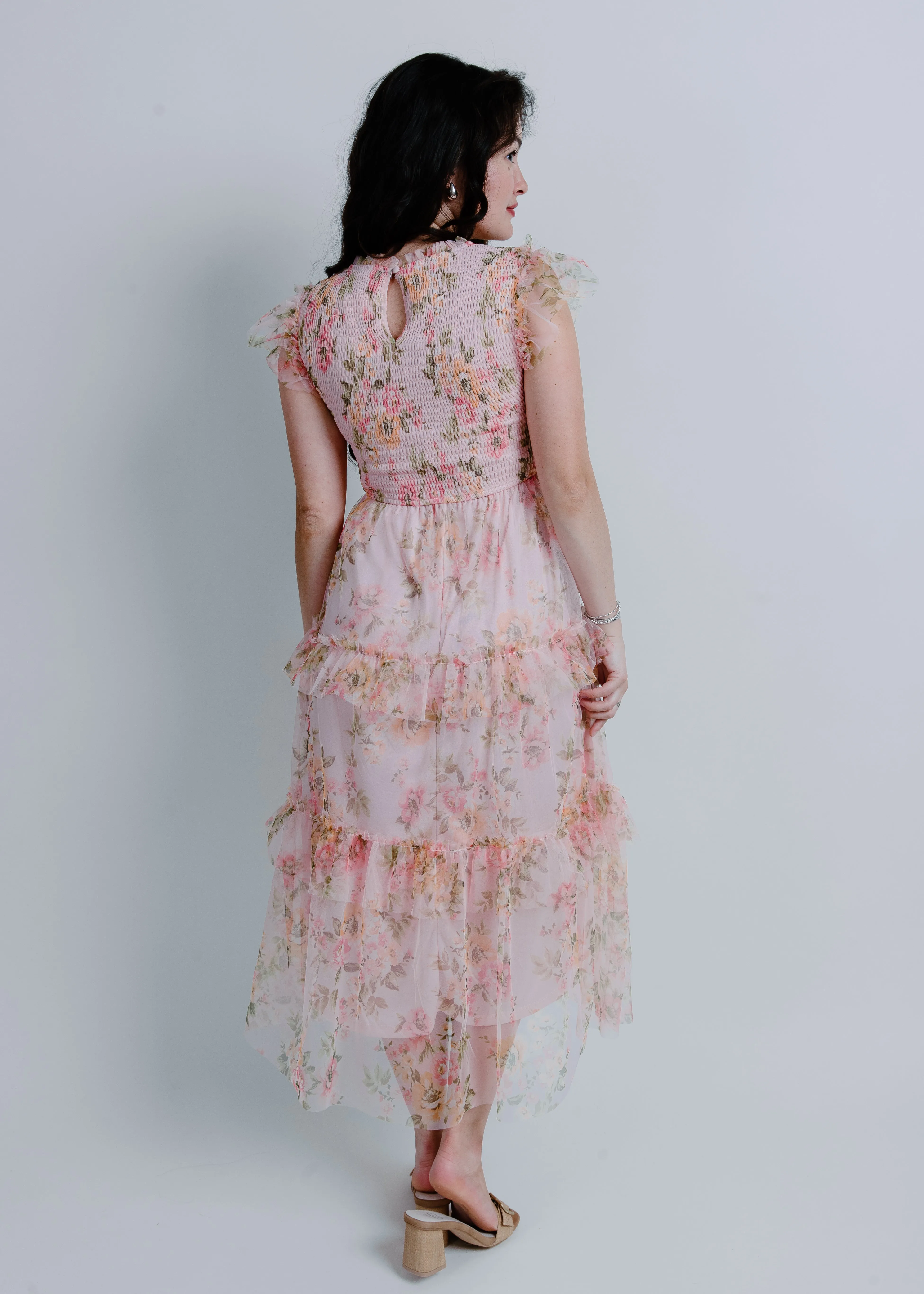 Lorenza Tiered Midi Dress sold by Vinnie Louise product image thumbnail 3
