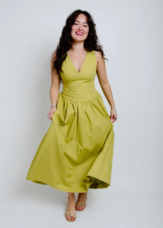 Darling Bow Dress - Lemongrass sold by Vinnie Louise